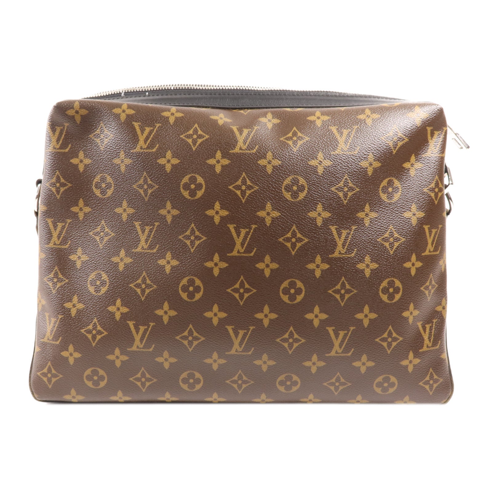 LOUIS VUITTON Monogram Macassar Torres銀扣肩背袋
