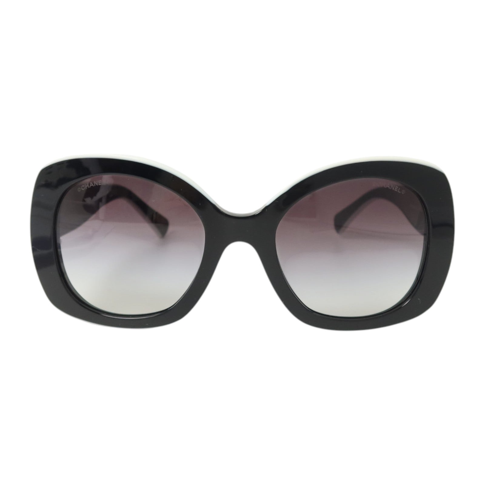 CHANEL PVC Oval Sunglasses太陽眼鏡