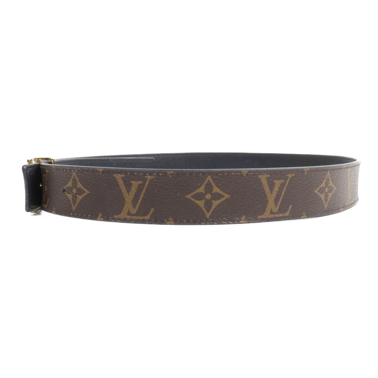 LOUIS VUITTON Monogram Initiales 30mm Reversible Belt皮帶