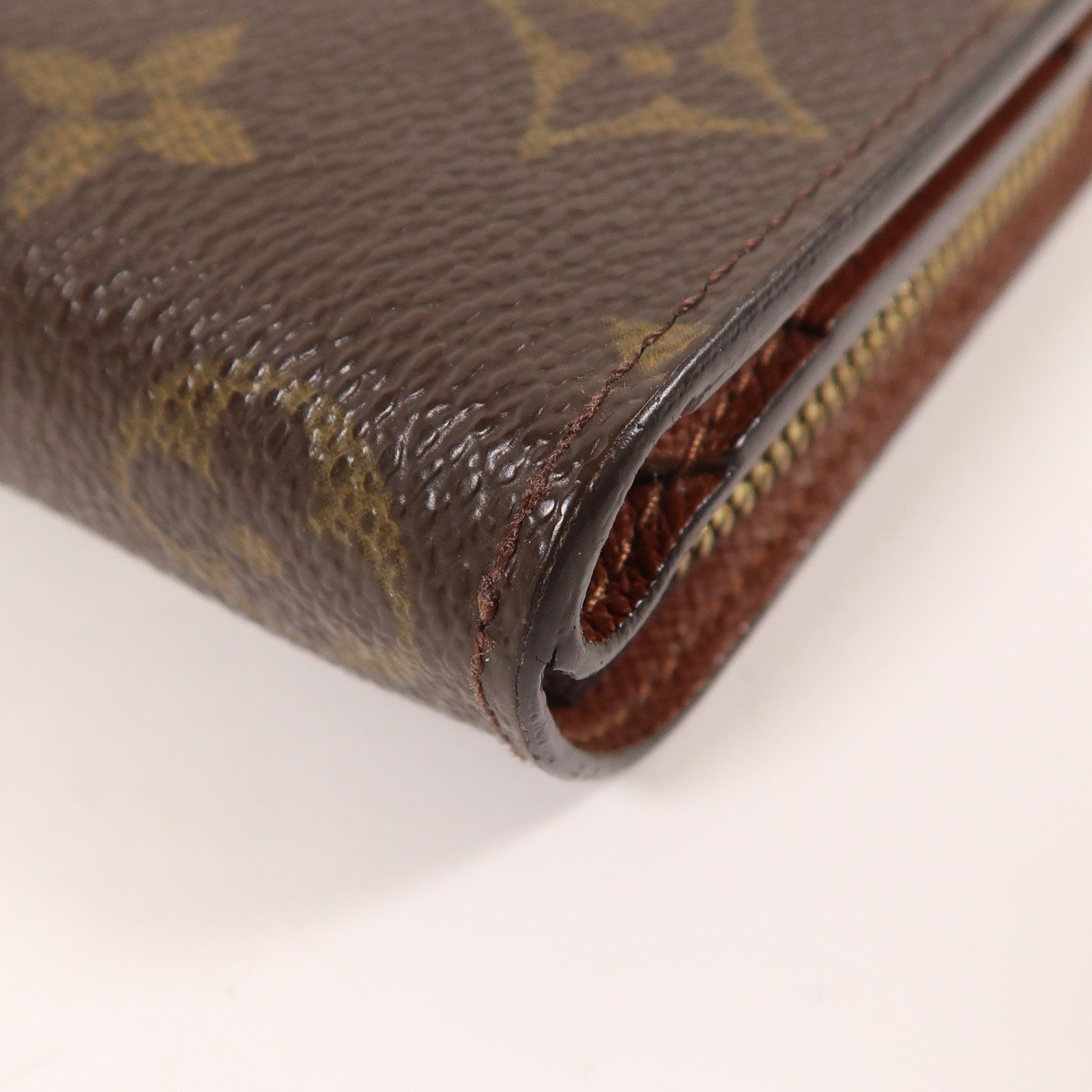 LOUIS VUITTON Monogram Wallet金扣錢包