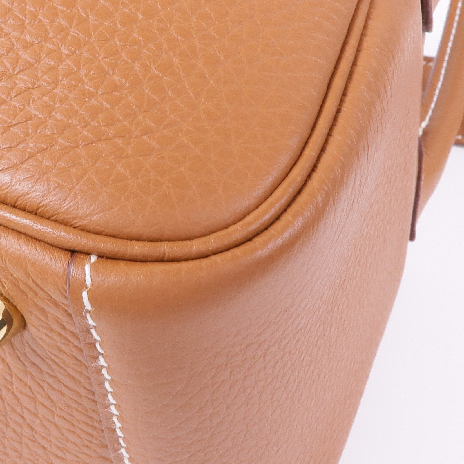 HERMES Clemence皮革Mini Lindy金扣手挽肩背兩用袋