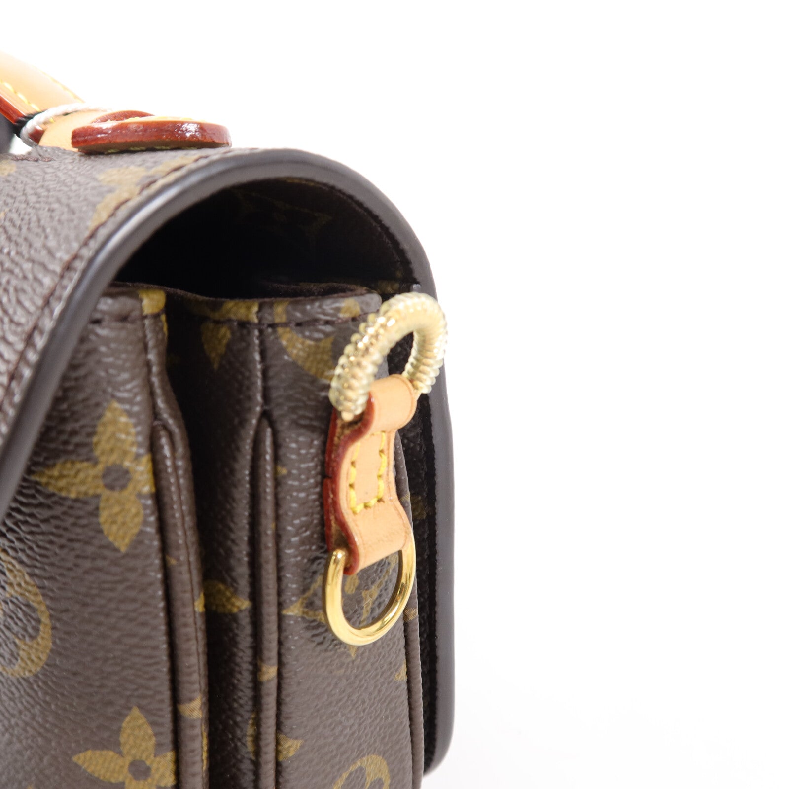 LOUIS VUITTON Monogram Pochette Metis East West手挽肩背兩用袋