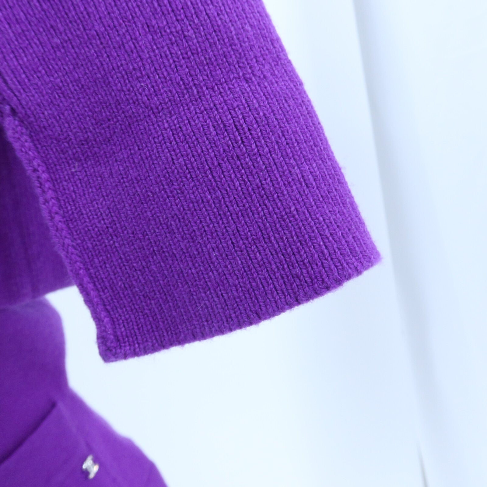 CHANEL Cashmere/Elastane Metiers D'art Look 7針織