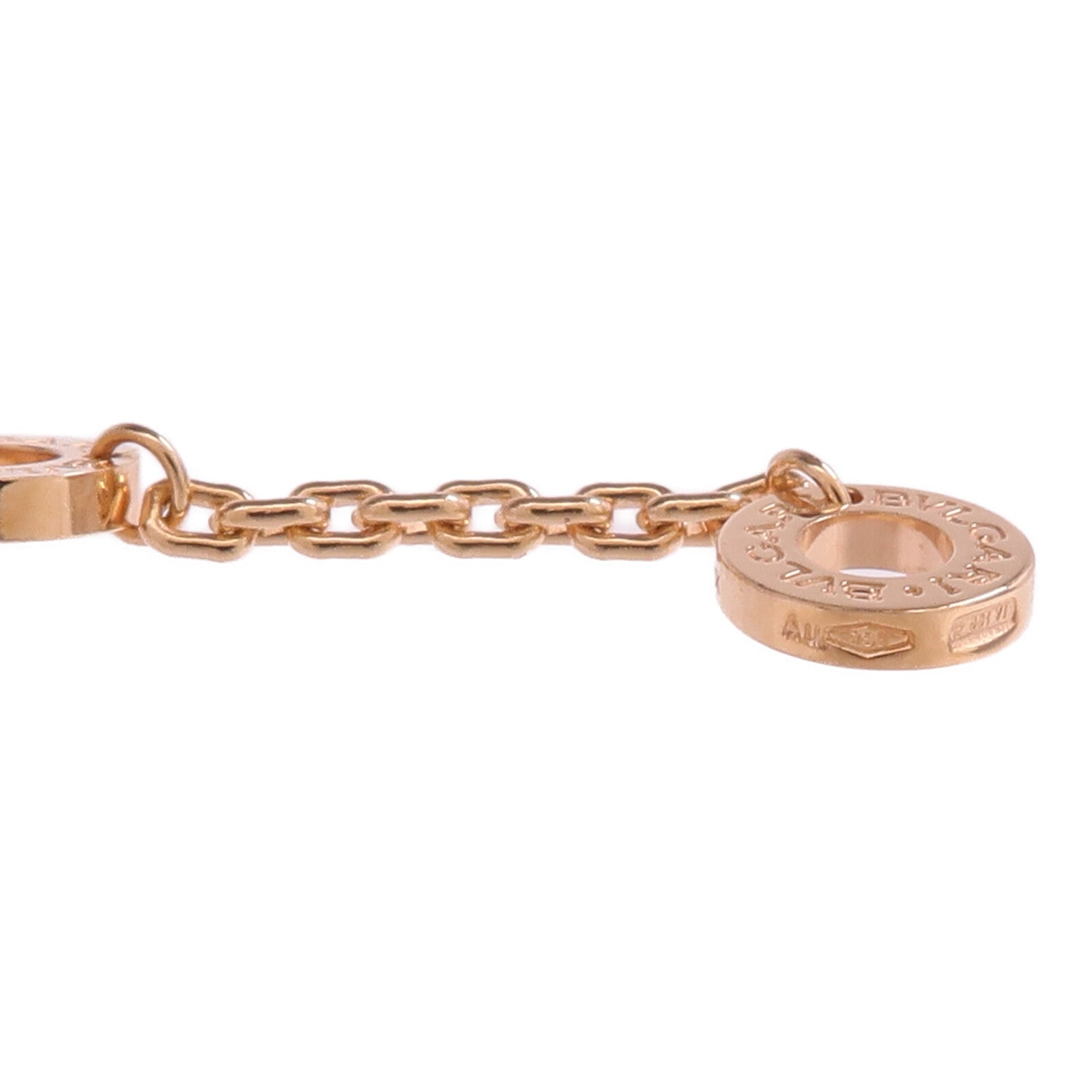 BVLGARI 18K玫瑰金Serpenti Viper Necklace紅寶石項鍊
