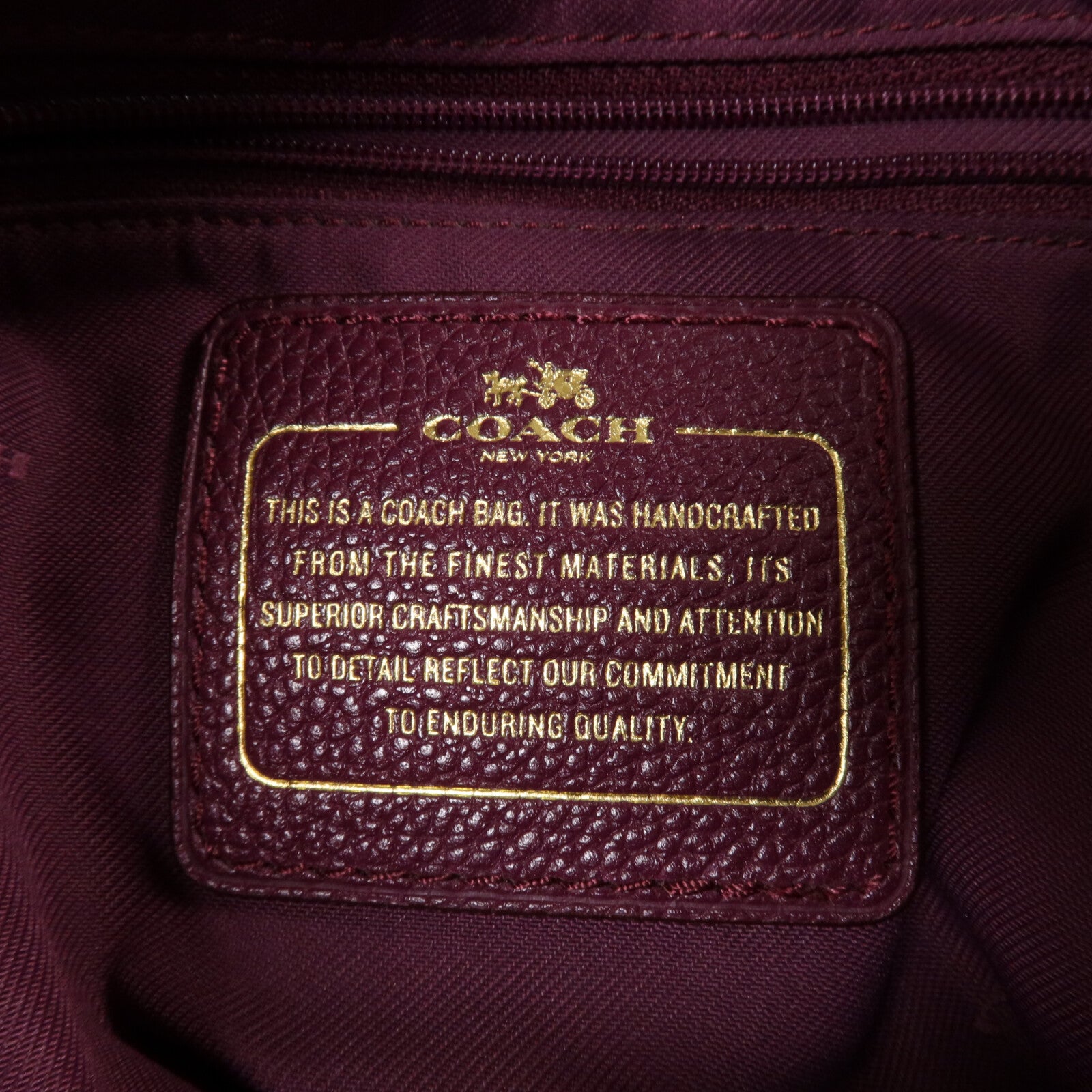COACH 牛皮皮革Shoulder Bag鏈帶肩背袋
