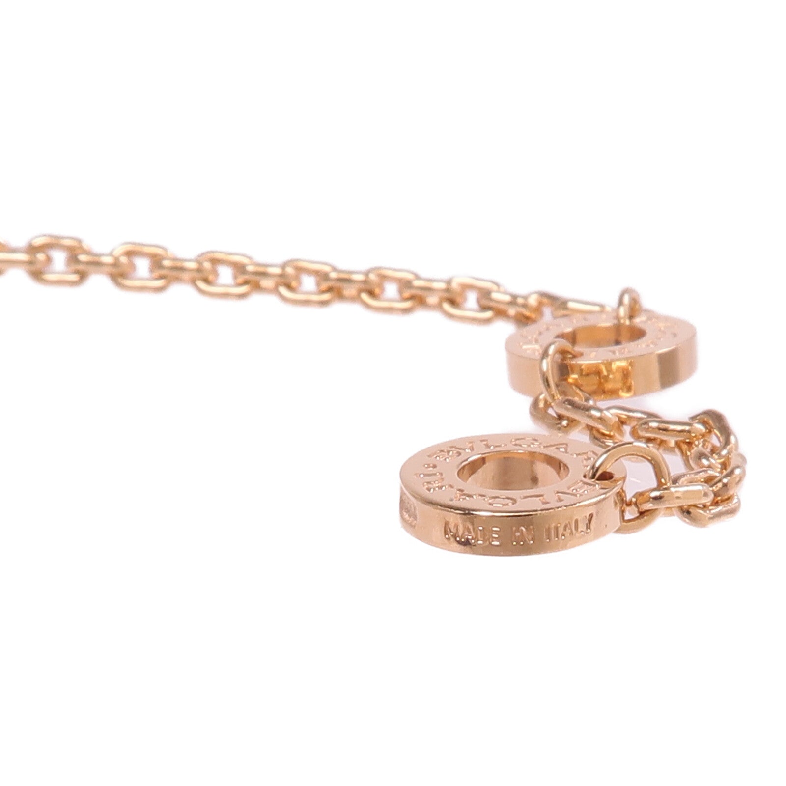 BVLGARI 18K玫瑰金Serpenti Viper Necklace紅寶石項鍊