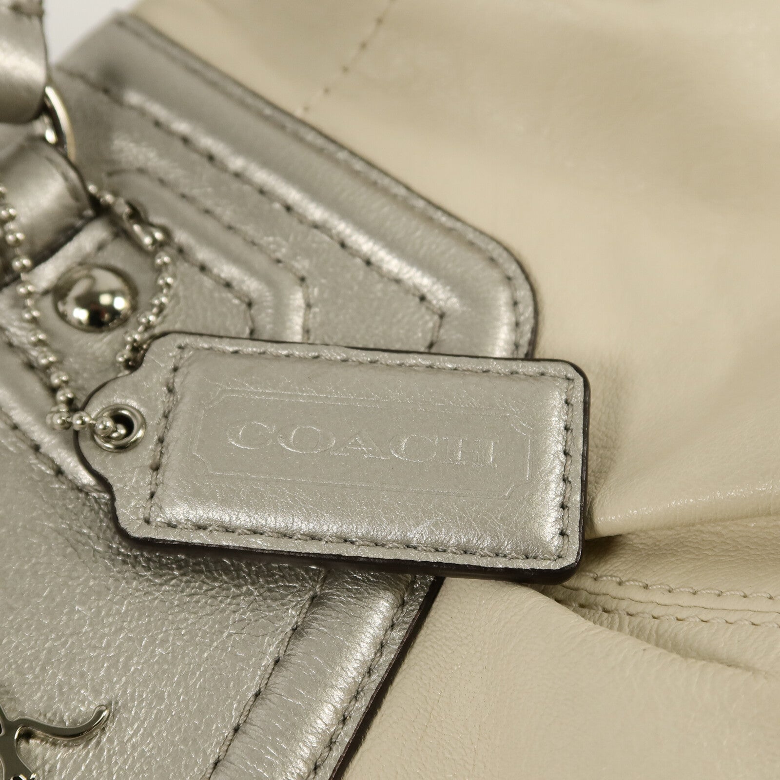 COACH 牛皮皮革Shoulder Bag手挽肩背兩用袋