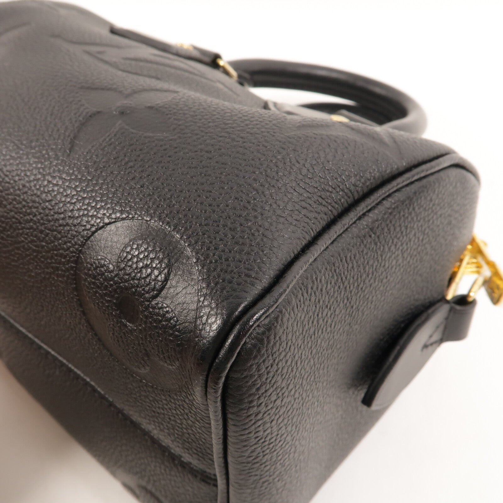 LOUIS VUITTON Monogram Empreinte Speedy Bandouliere 20手挽肩背兩用袋