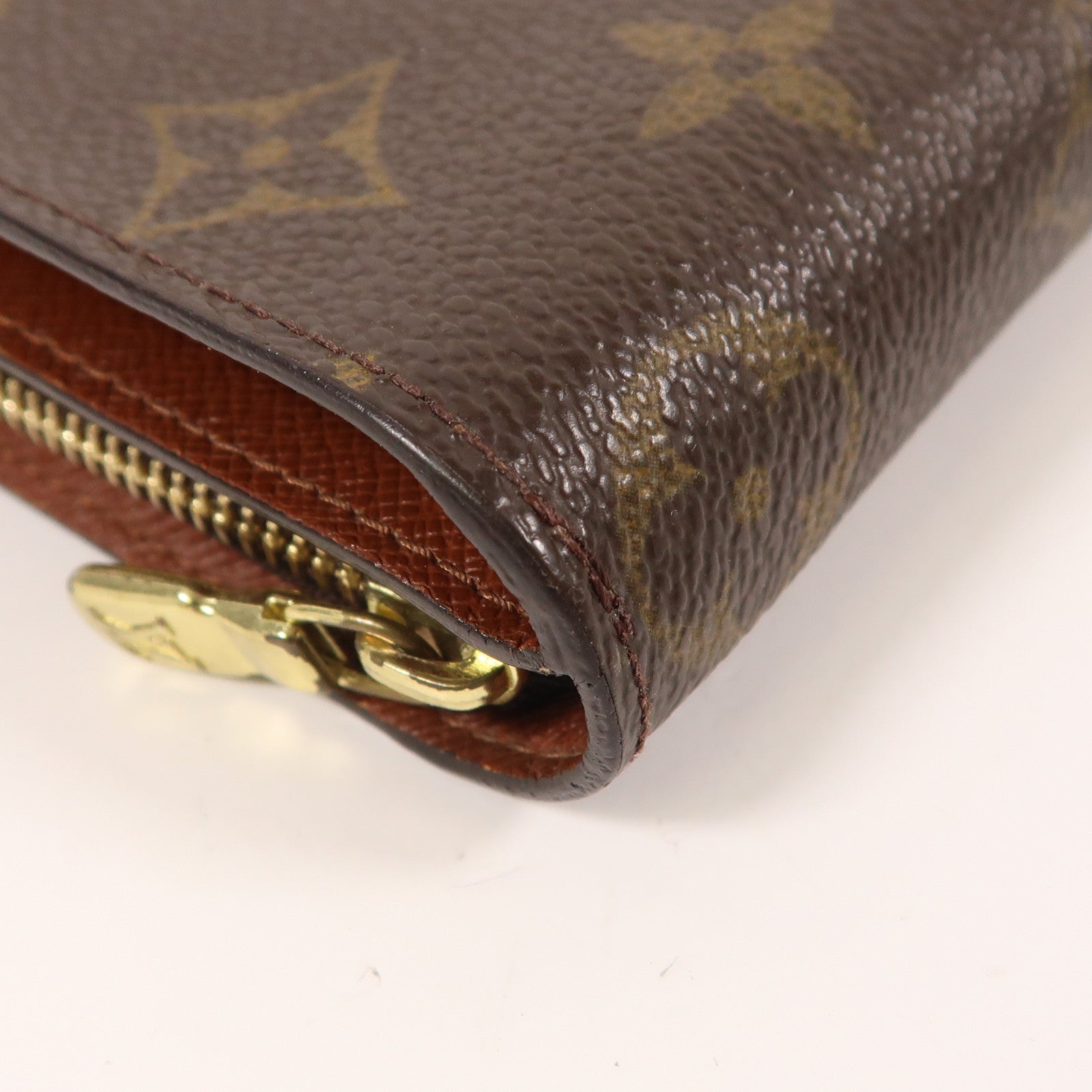 LOUIS VUITTON Monogram Wallet金扣錢包
