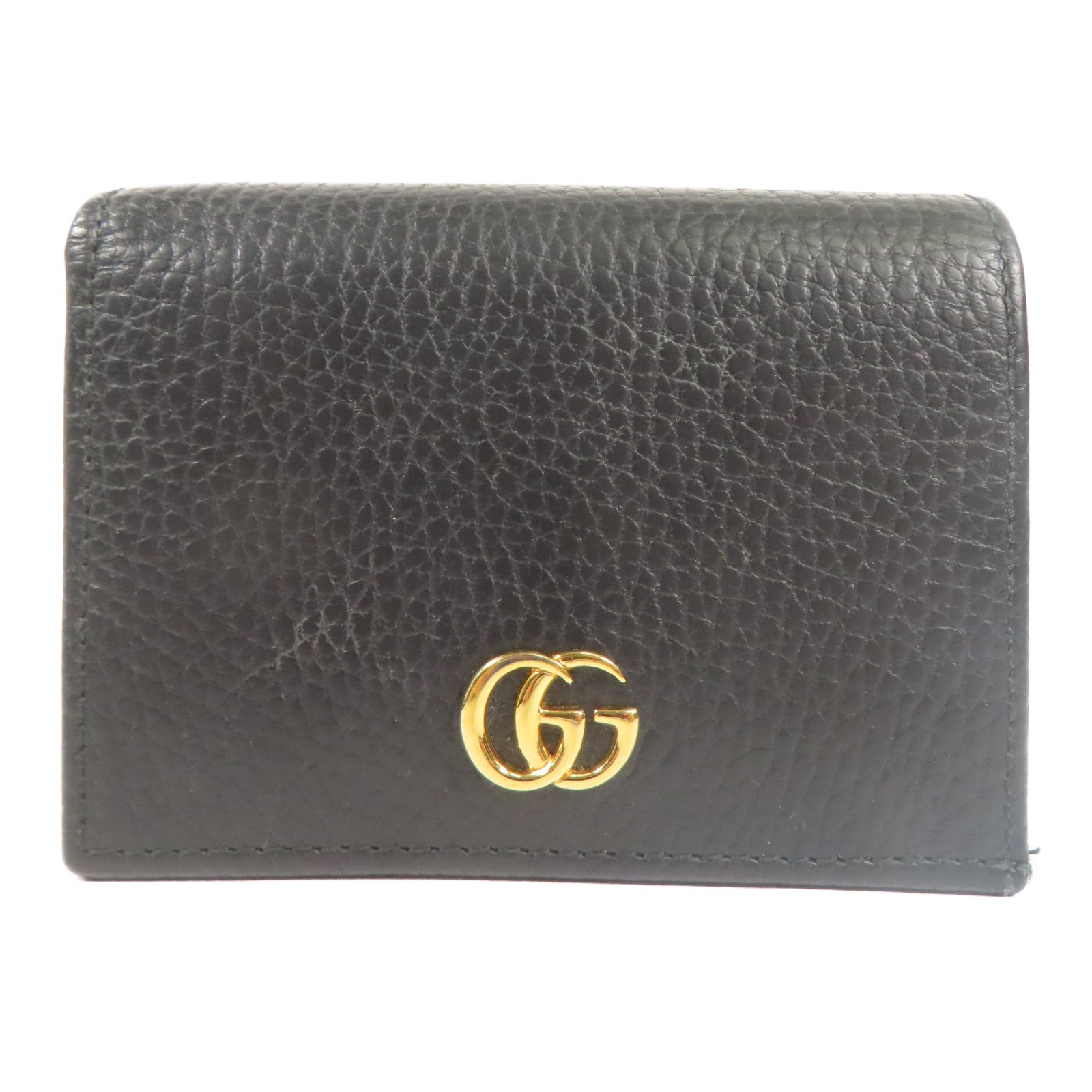 GUCCI 牛皮皮革Wallet金扣錢包