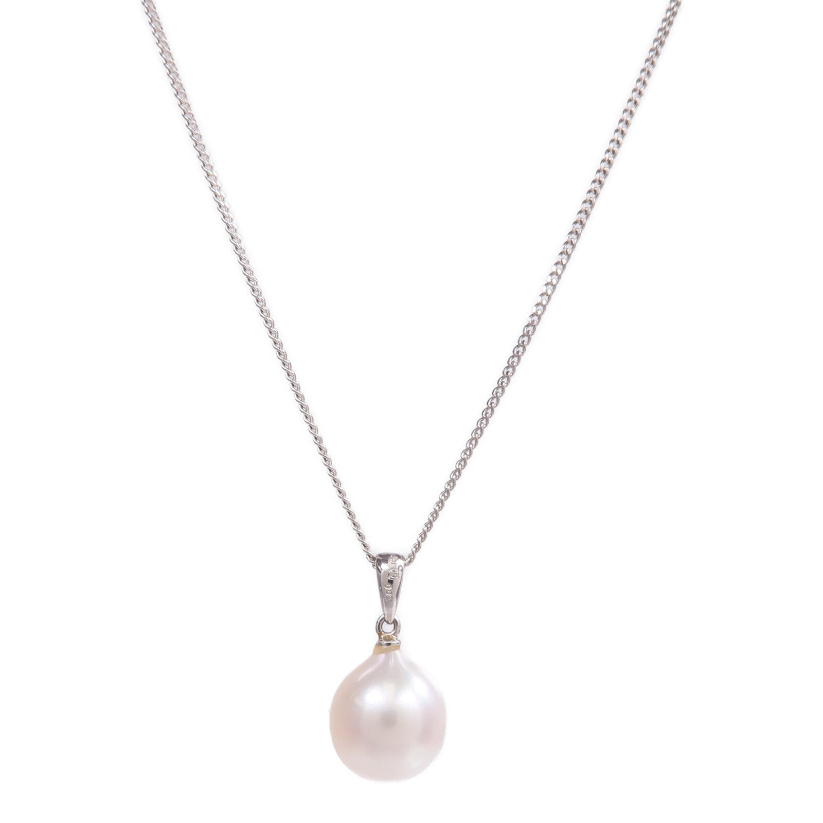 JEWELRY PT850/PT900鉑金Pearl Diamond Necklace珍珠/鑽石項鍊