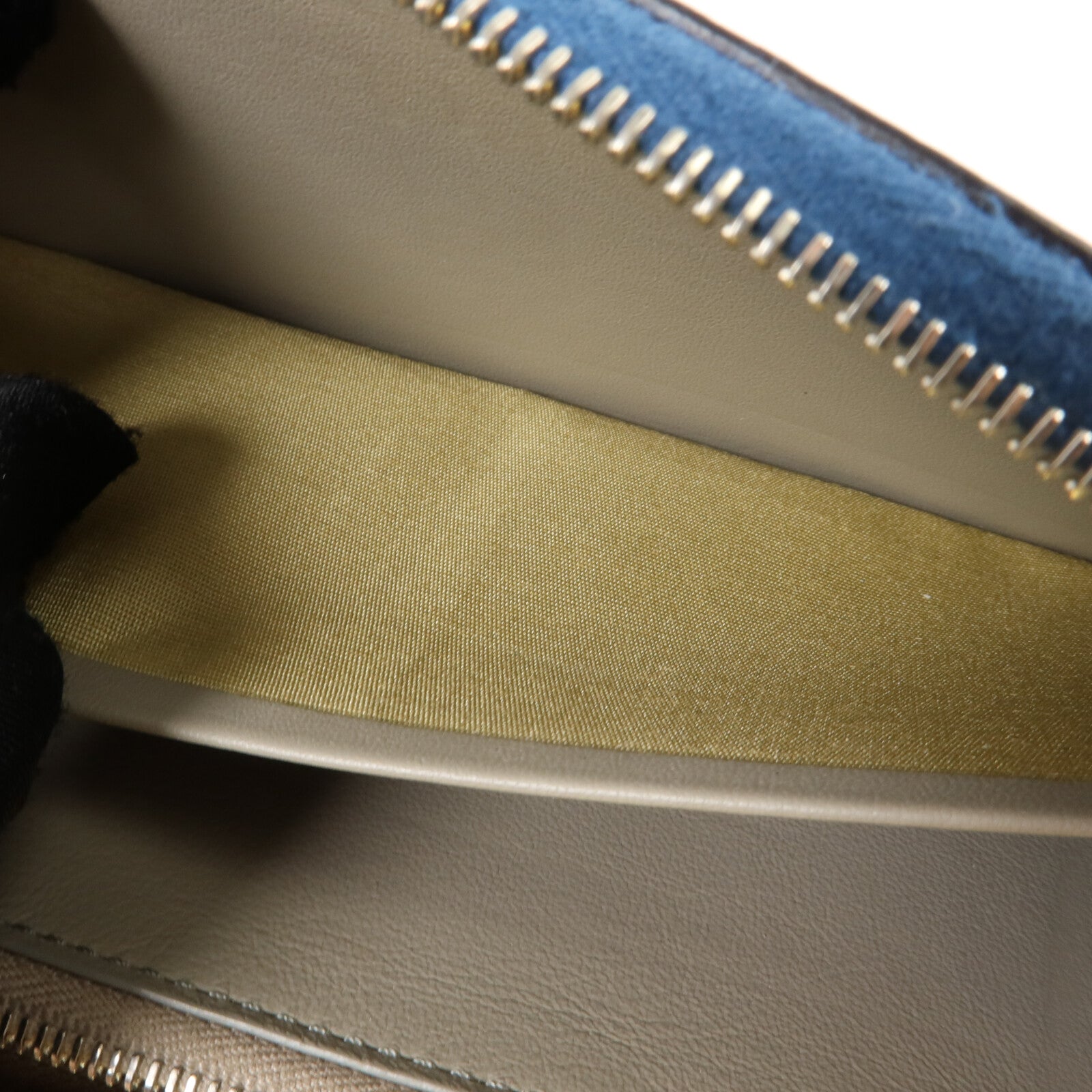 CELINE 牛皮皮革Zipper Long Wallet長錢包