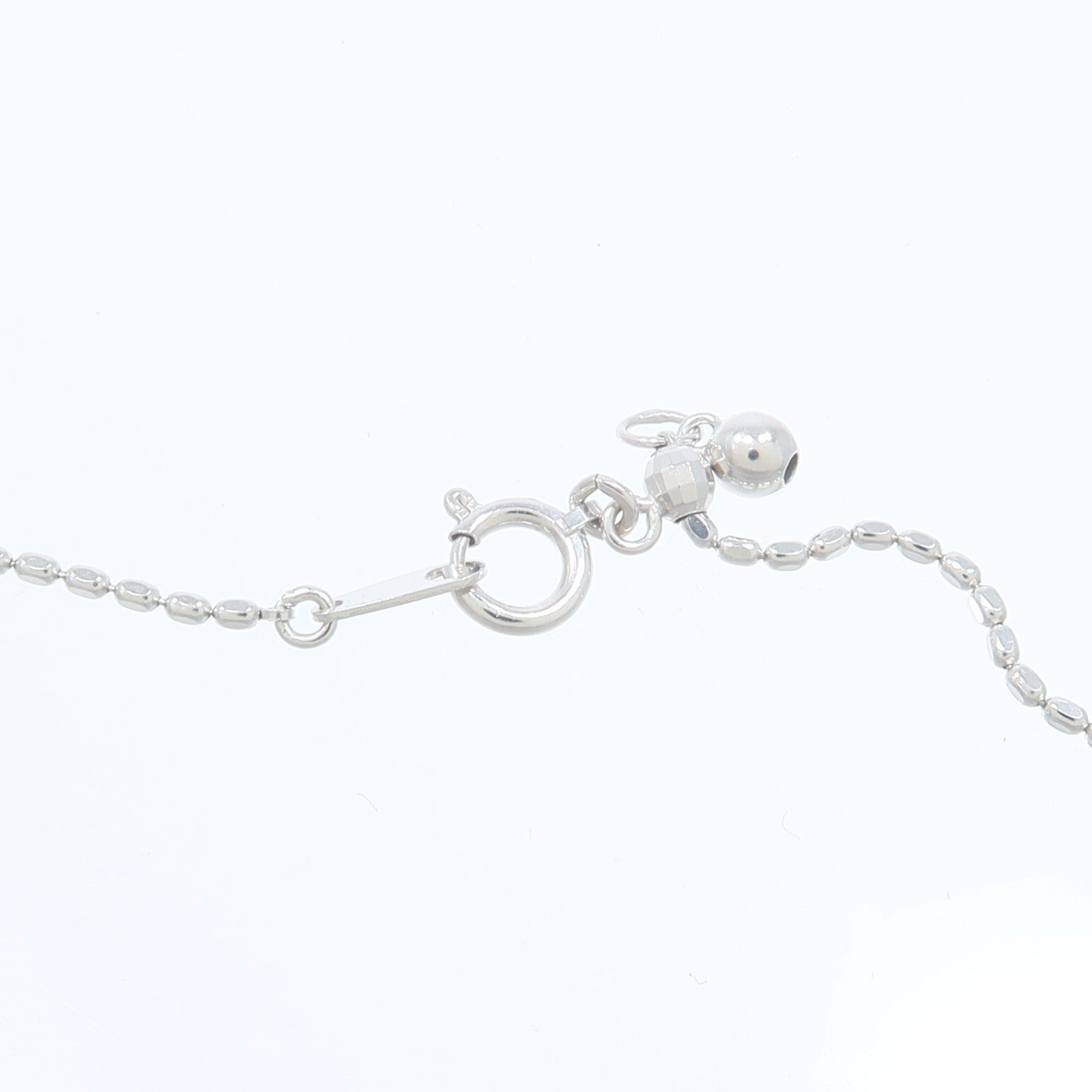 JEWELRY 18K白金Emerald Diamond Necklace綠寶石/鑽石項鍊