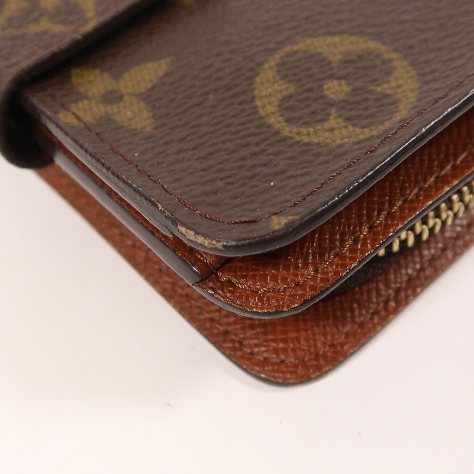 LOUIS VUITTON Monogram Wallet金扣錢包