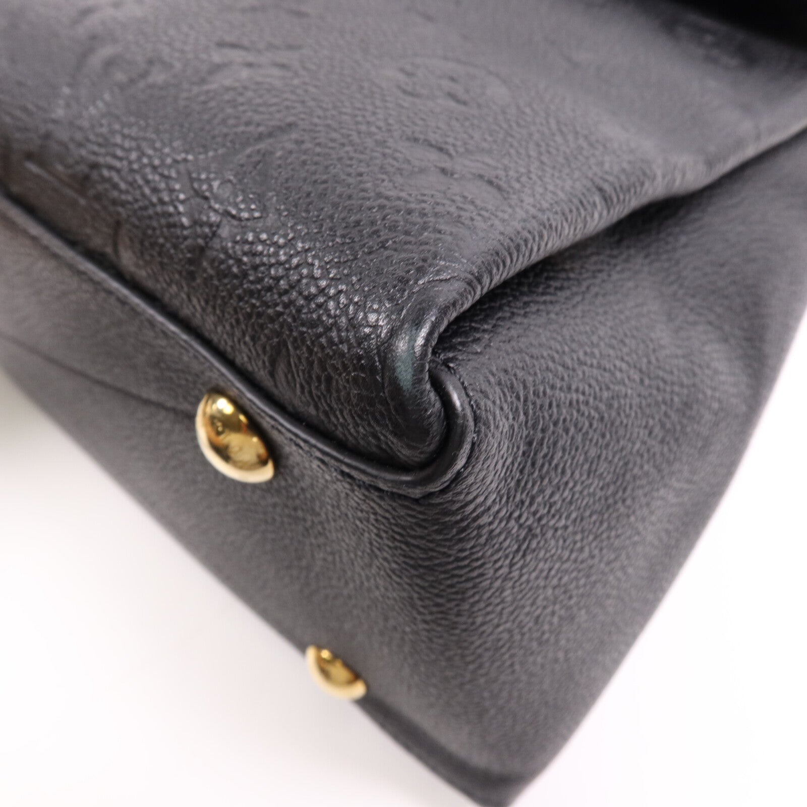 LOUIS VUITTON Monogram Empreinte Georges金扣手挽肩背兩用袋