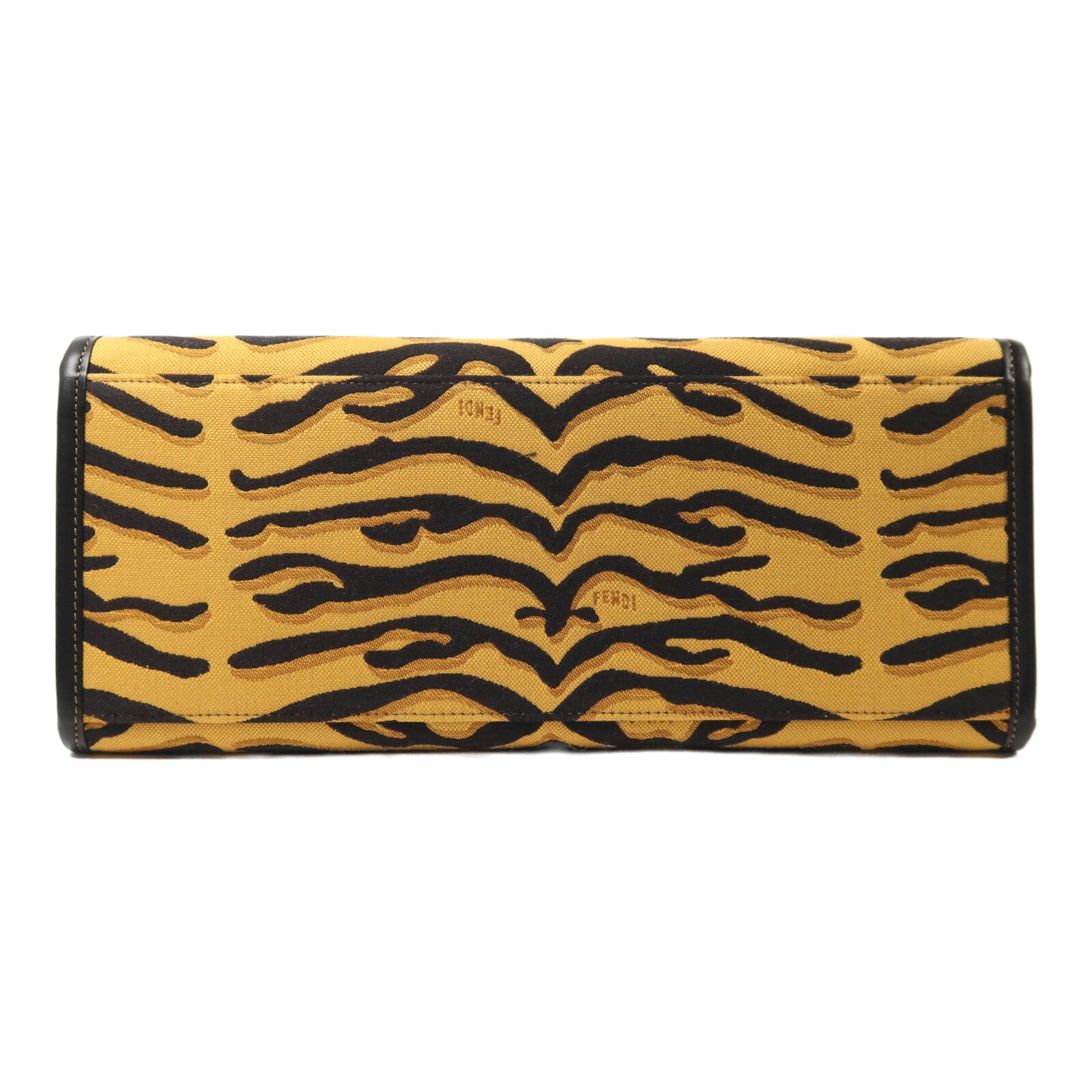 FENDI 帆布Sunshine Medium金扣手挽肩背兩用袋