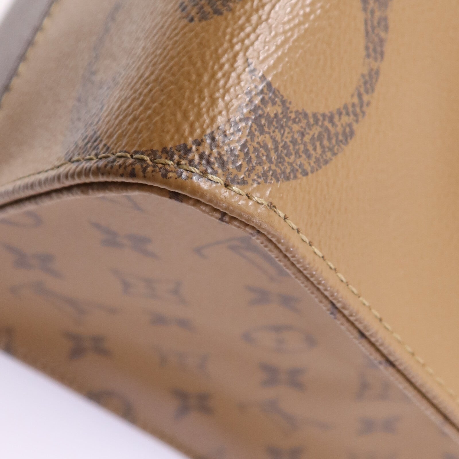 LOUIS VUITTON Monogram Giant On The Go MM金扣手挽肩背兩用袋