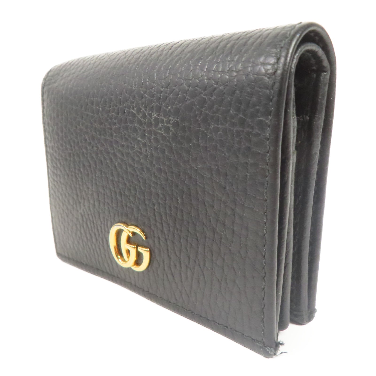 GUCCI 牛皮皮革Wallet金扣錢包