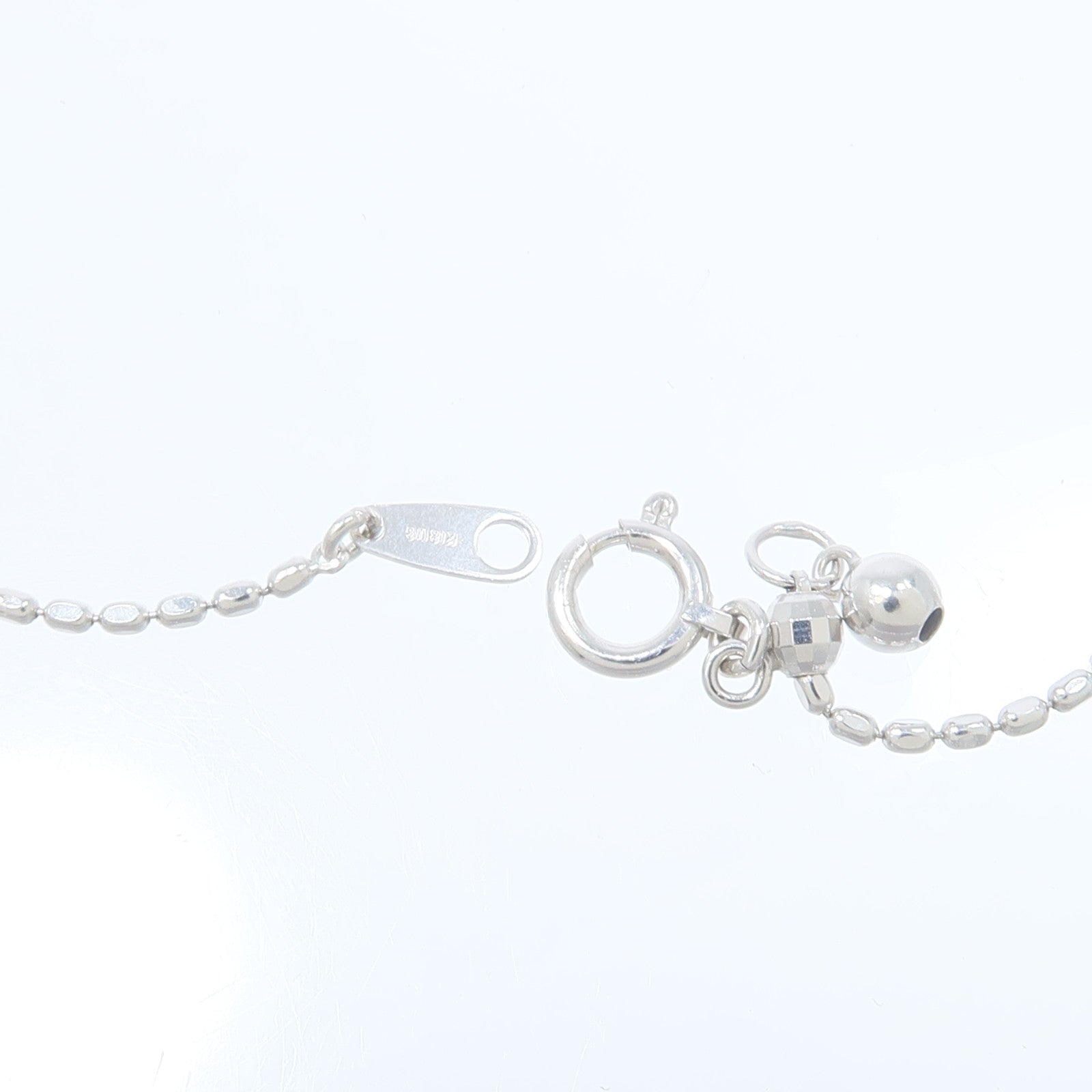 JEWELRY 18K白金Emerald Diamond Necklace綠寶石/鑽石項鍊