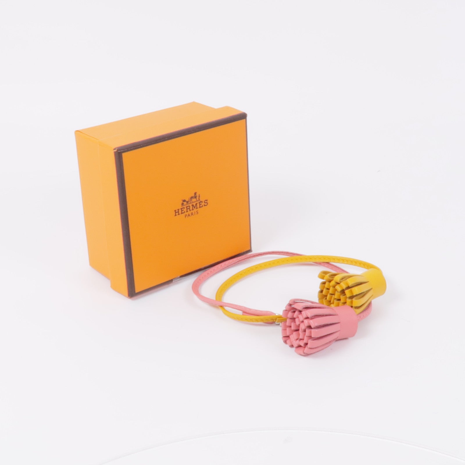 HERMES Swift皮革Mini Carmen Bag Charms掛飾
