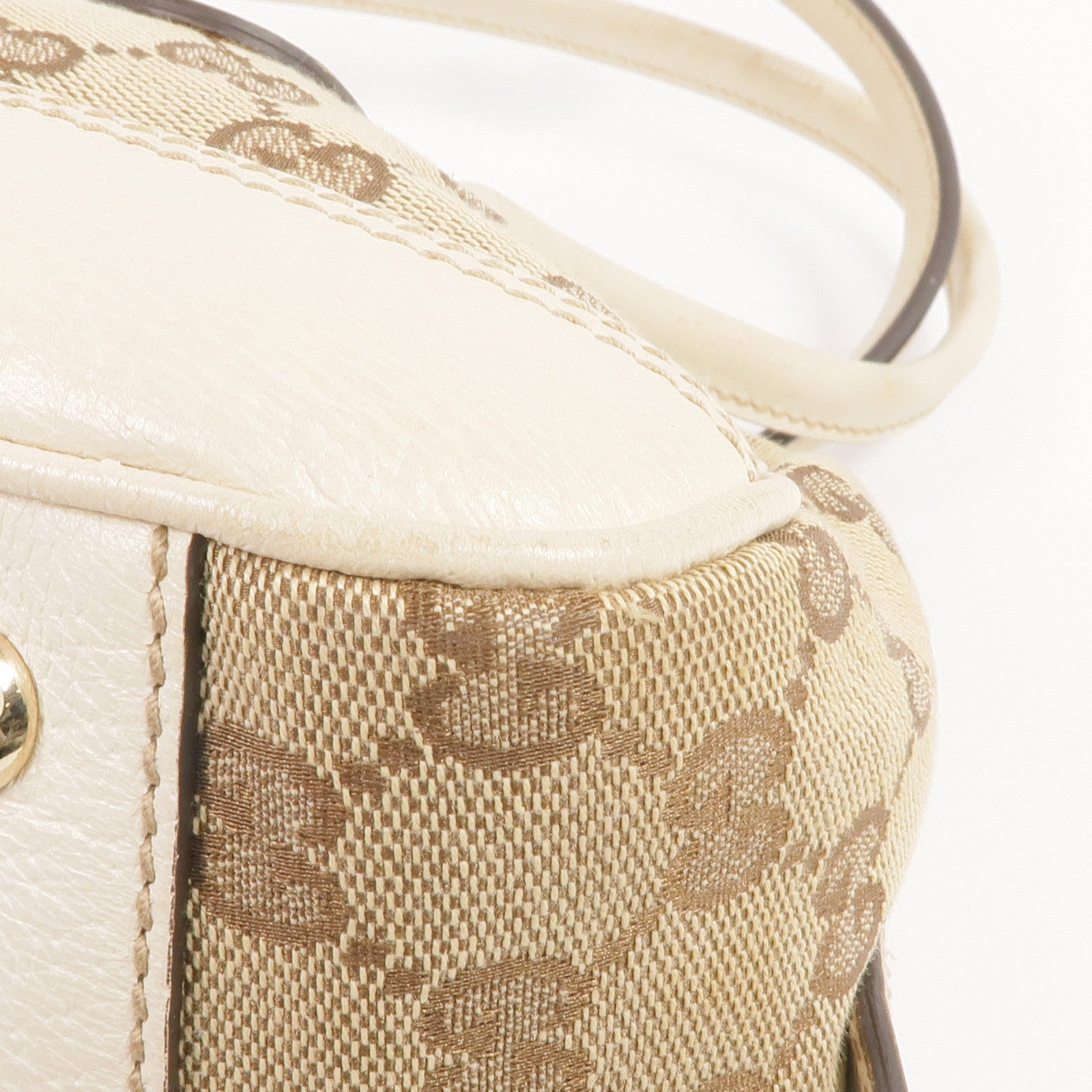 GUCCI 帆布Princy金扣肩背袋/手挽袋