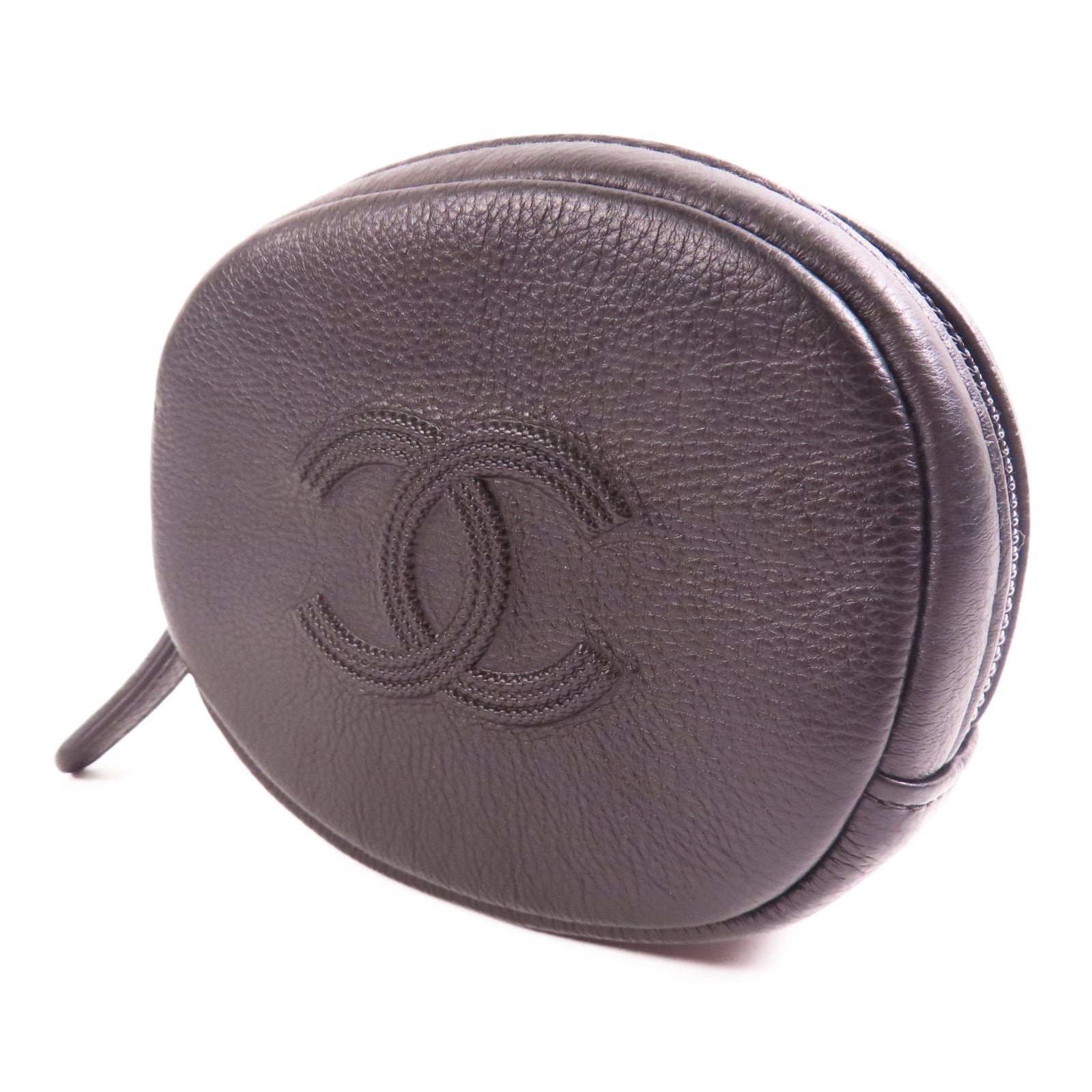CHANEL 牛皮皮革Coins case零錢包