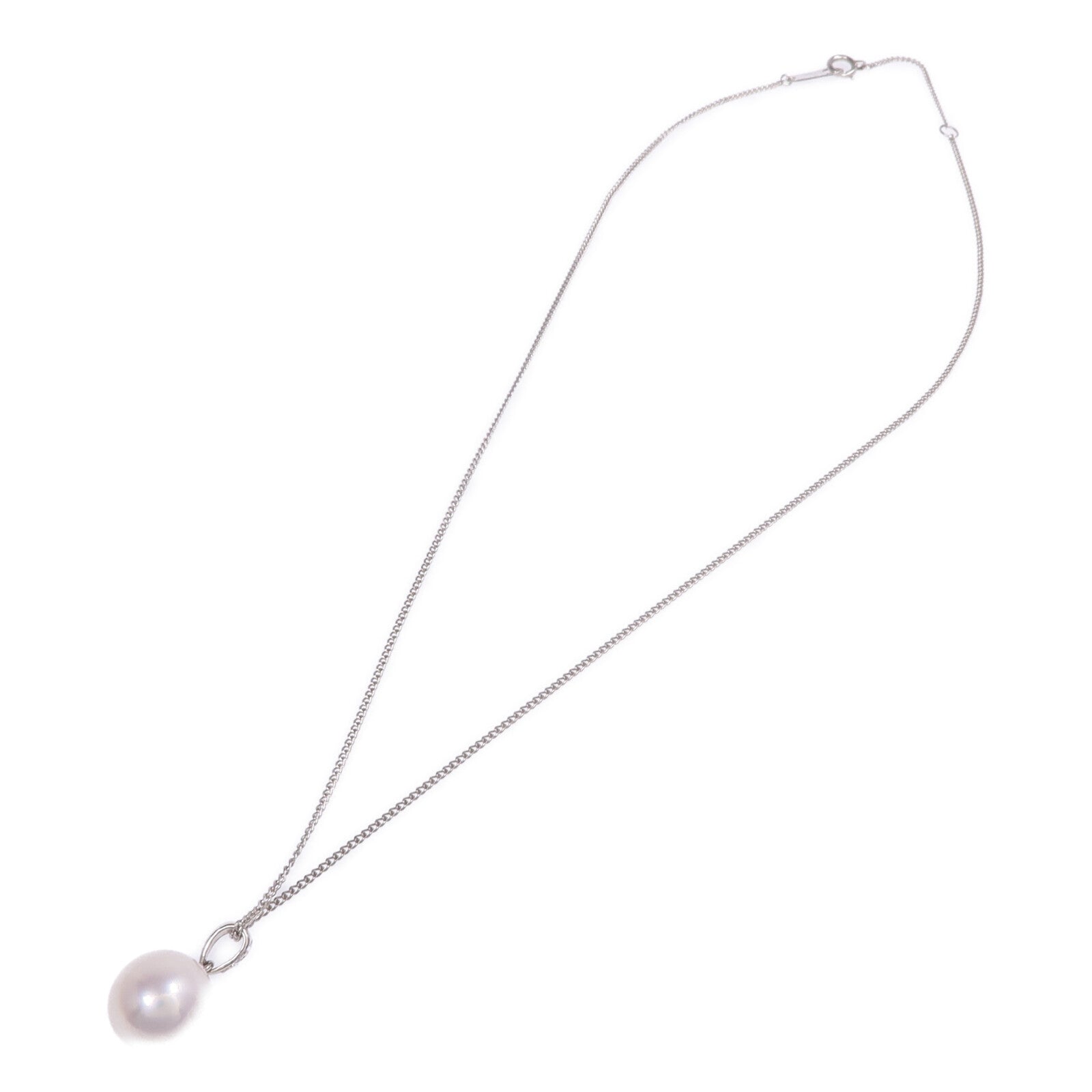 JEWELRY PT850/PT900鉑金Pearl Diamond Necklace珍珠/鑽石項鍊