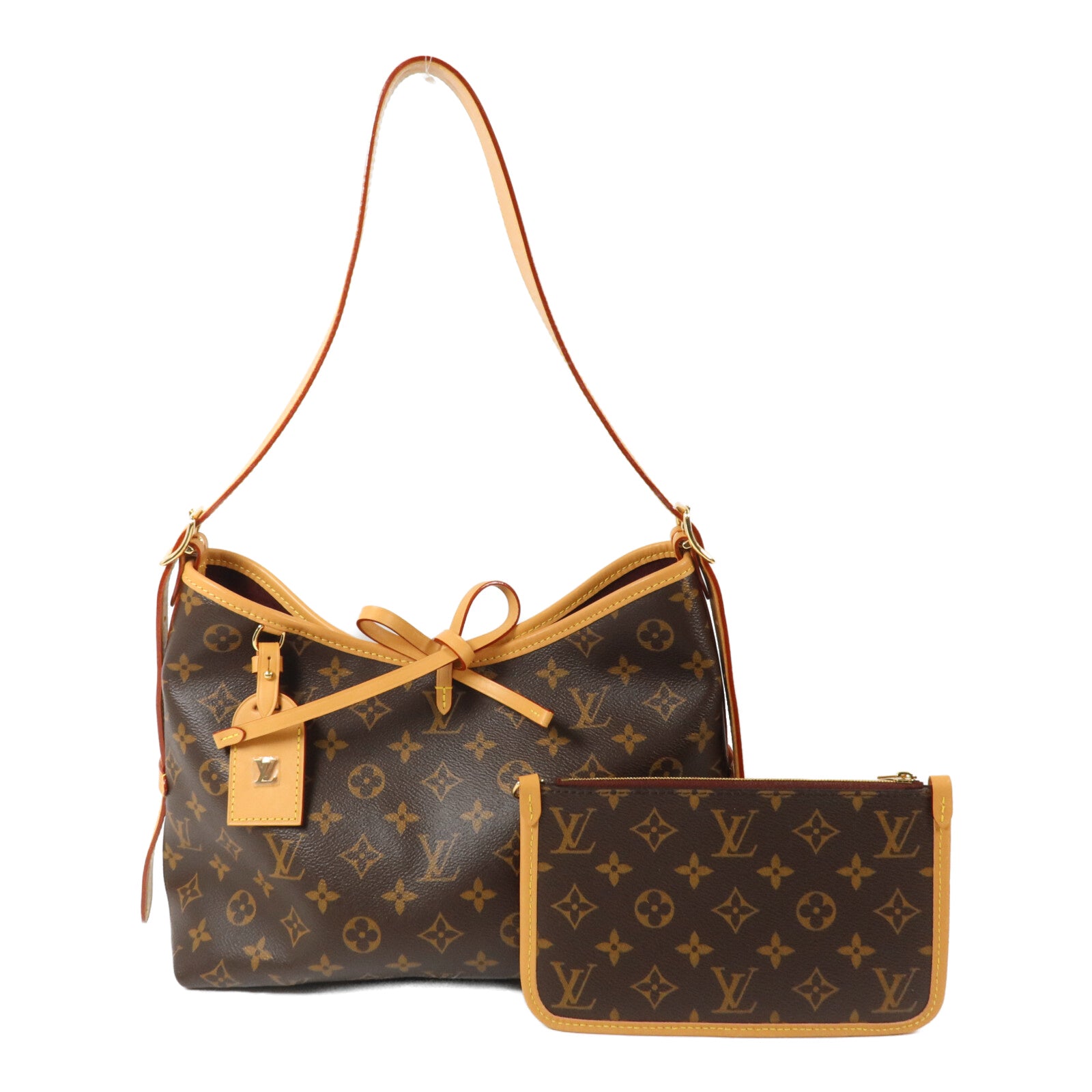 LOUIS VUITTON Monogram CarryAll PM肩背袋