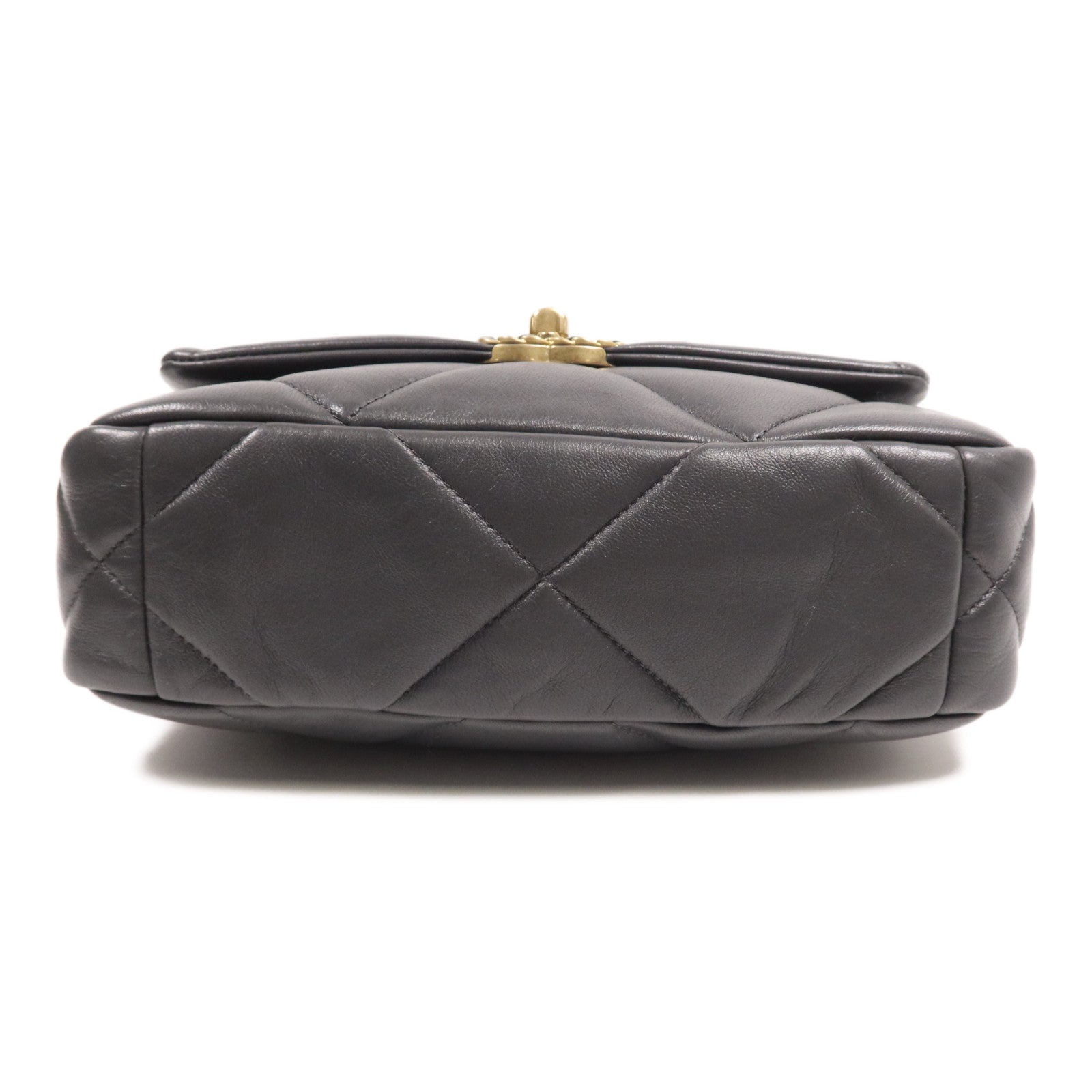 CHANEL 羊皮皮革C19 Small鏈帶肩背袋