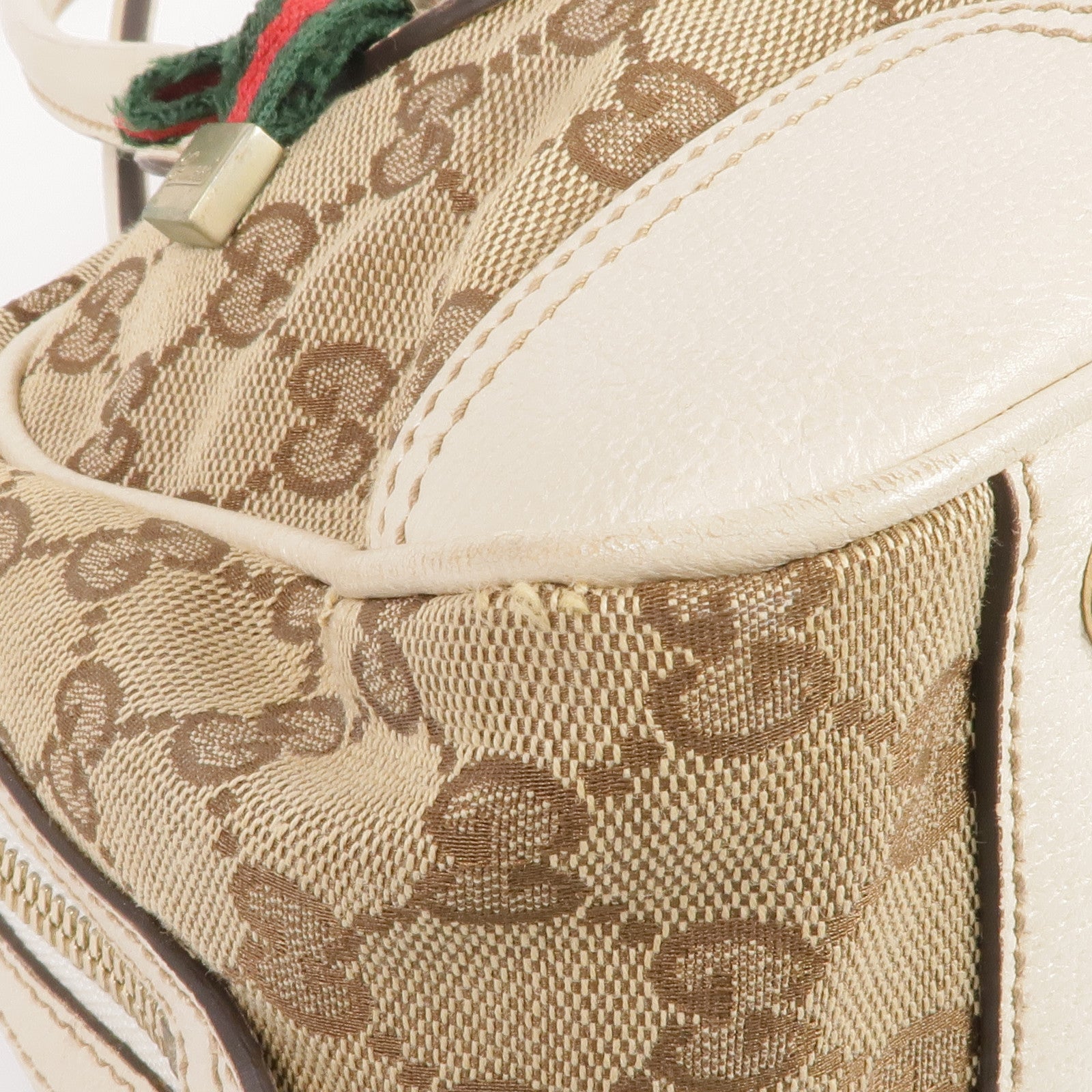 GUCCI 帆布Princy金扣肩背袋/手挽袋