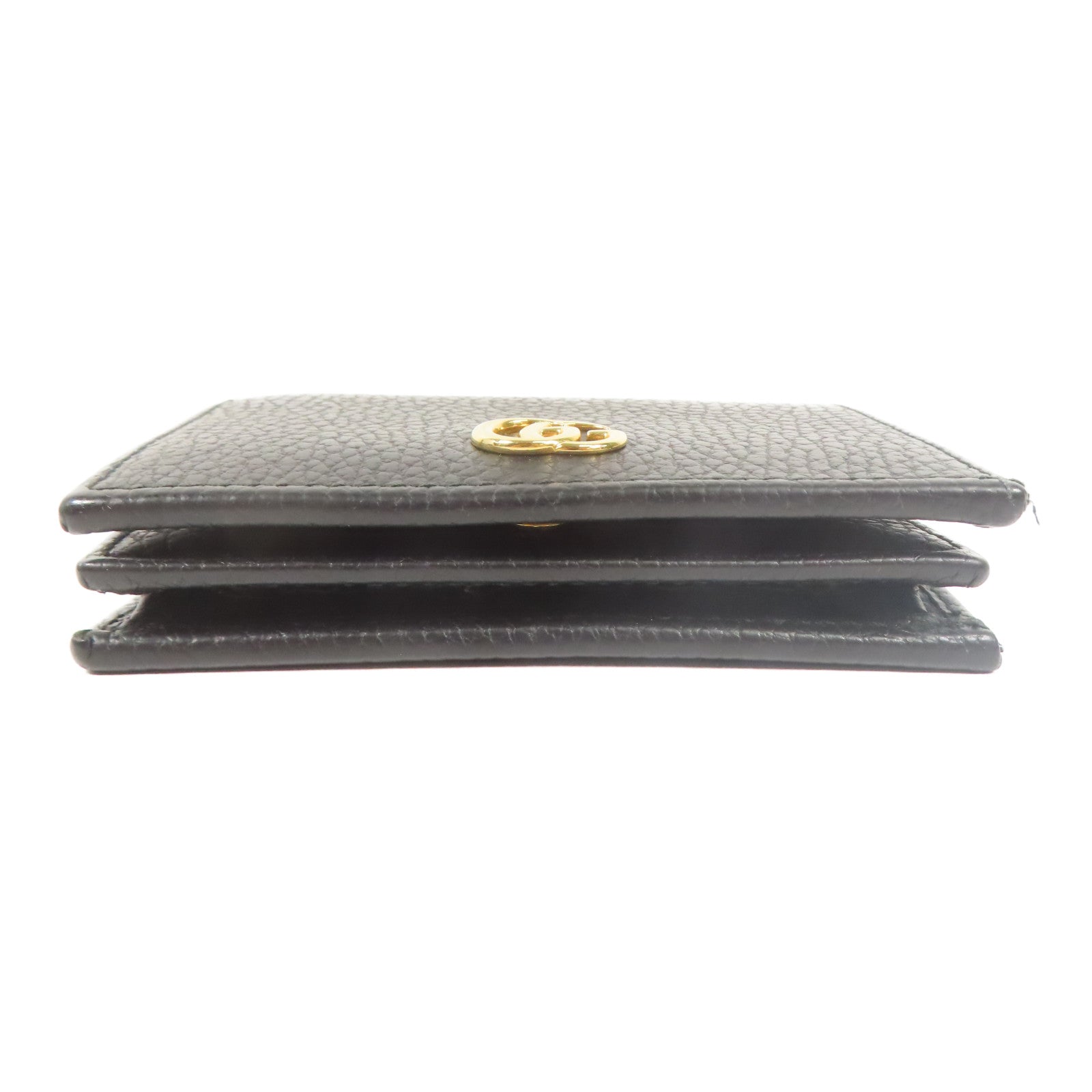 GUCCI 牛皮皮革Wallet金扣錢包