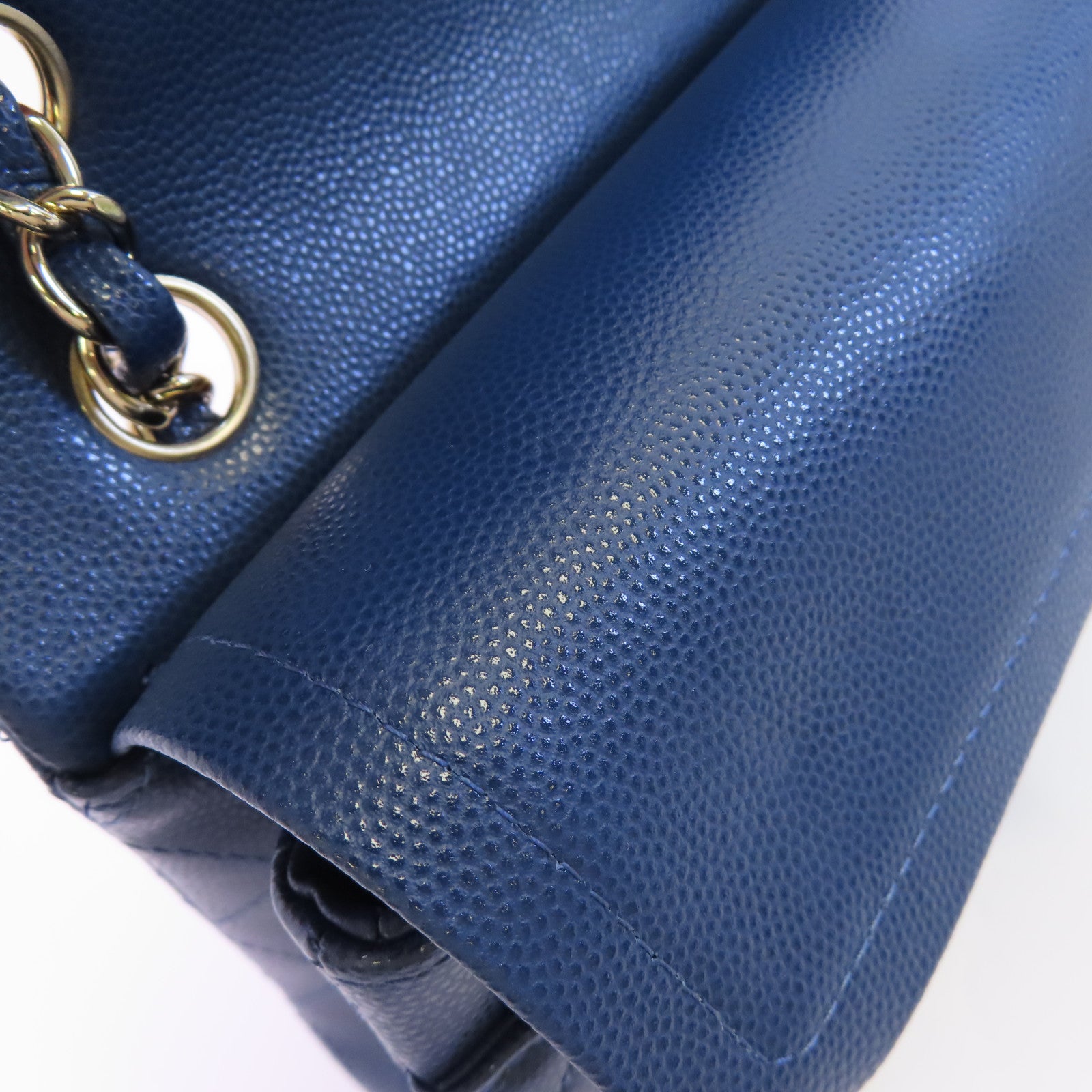 CHANEL 牛皮皮革Classic 23金扣鏈帶肩背袋