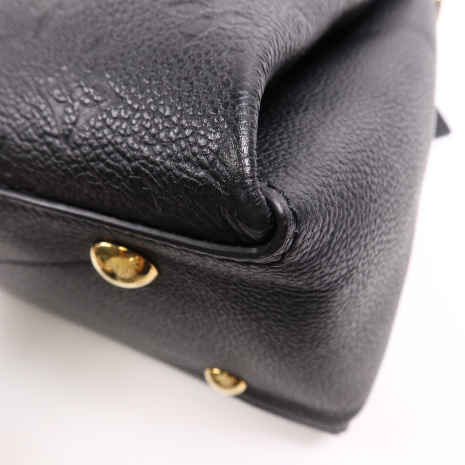 LOUIS VUITTON Monogram Empreinte Georges金扣手挽肩背兩用袋