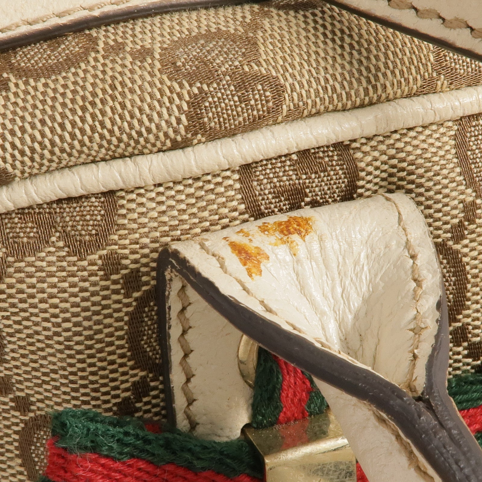 GUCCI 帆布Princy金扣肩背袋/手挽袋