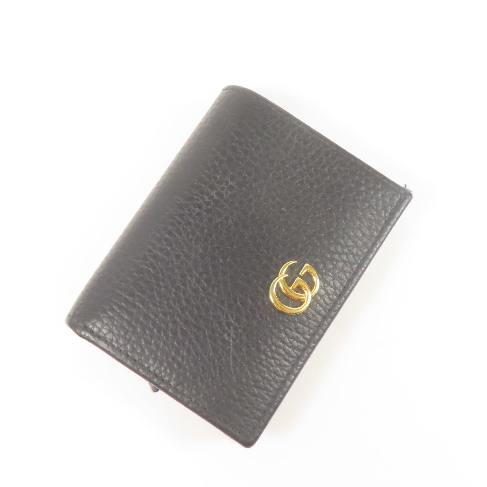 GUCCI 牛皮皮革Wallet金扣錢包