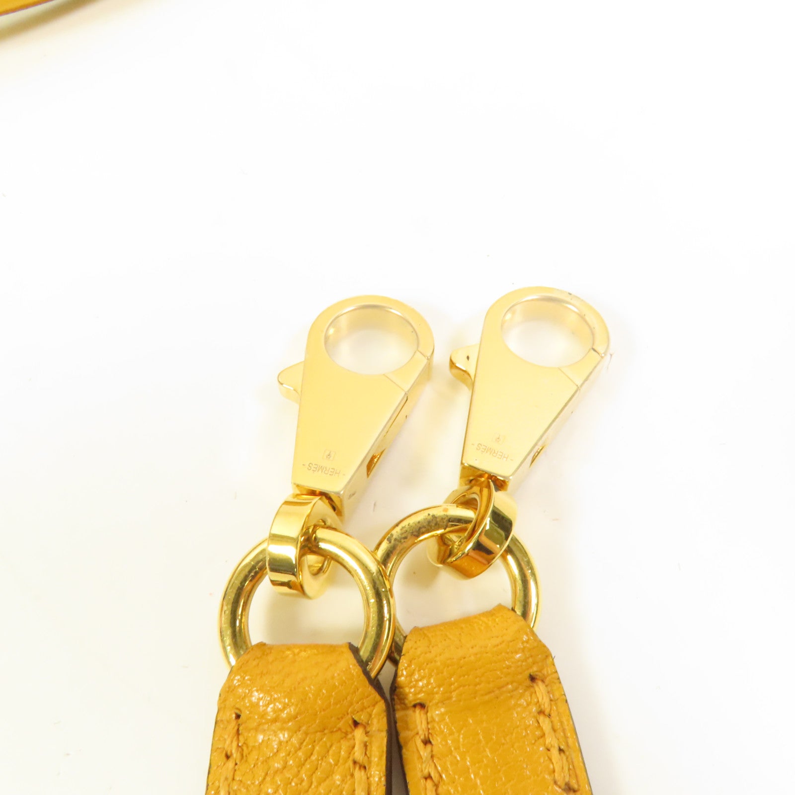 HERMES 【激減優惠】Chevre皮革Kelly 28金扣手挽肩背兩用袋Deep Blue/Jaune Ambre