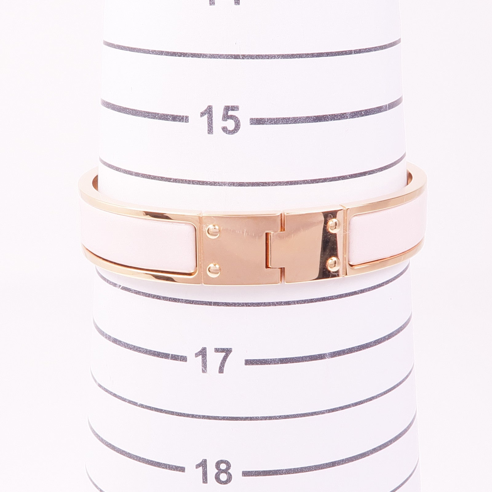 HERMES 金屬/琺瑯Charniere Bracelet手鐲