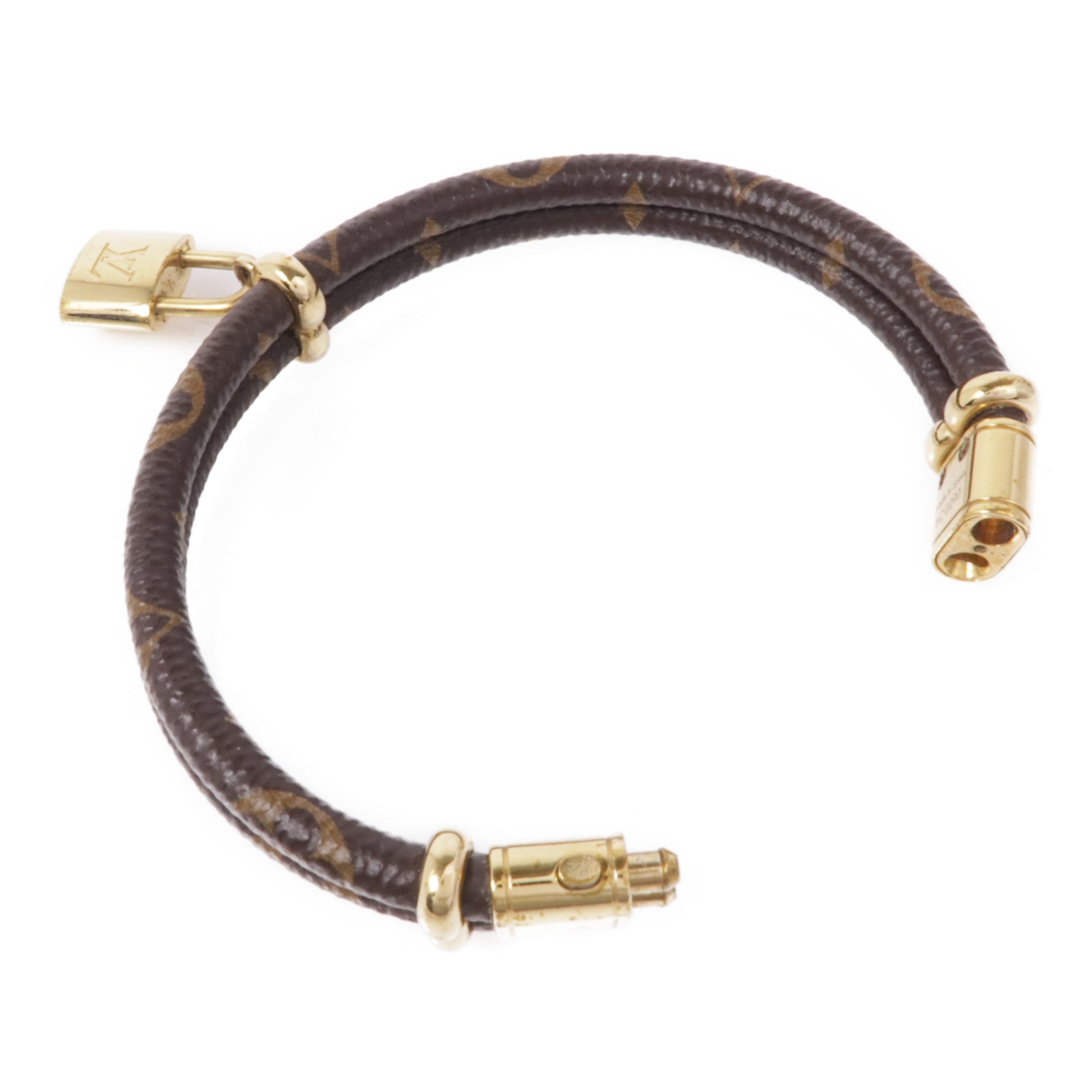 LOUIS VUITTON Monogram Keep It Twice Bracelet金扣手鐲