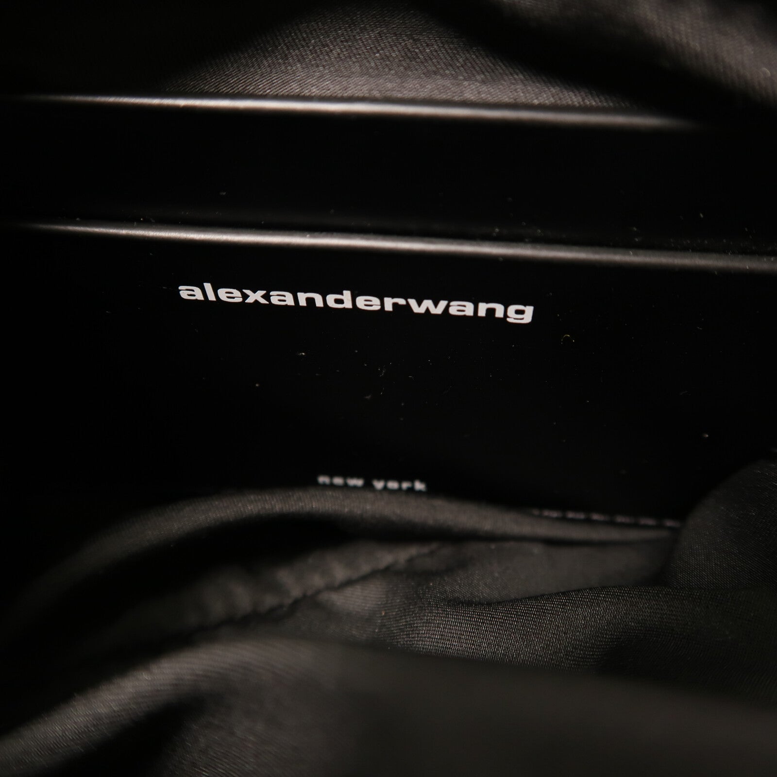 Alexander Wang 水晶Alexander Wang Heiress Crystal Bag銀扣手挽袋