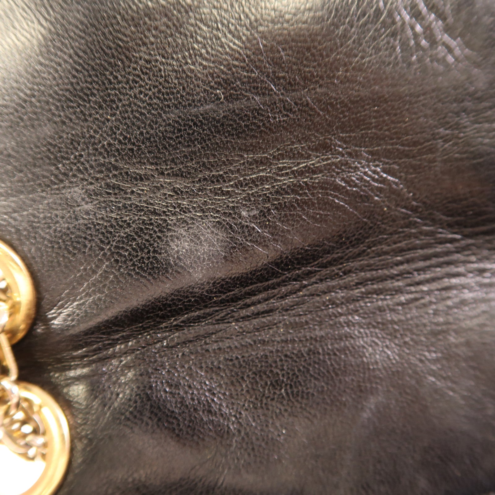 CHANEL 漆皮皮革2.55 Chain Shoulder金扣鏈帶肩背袋