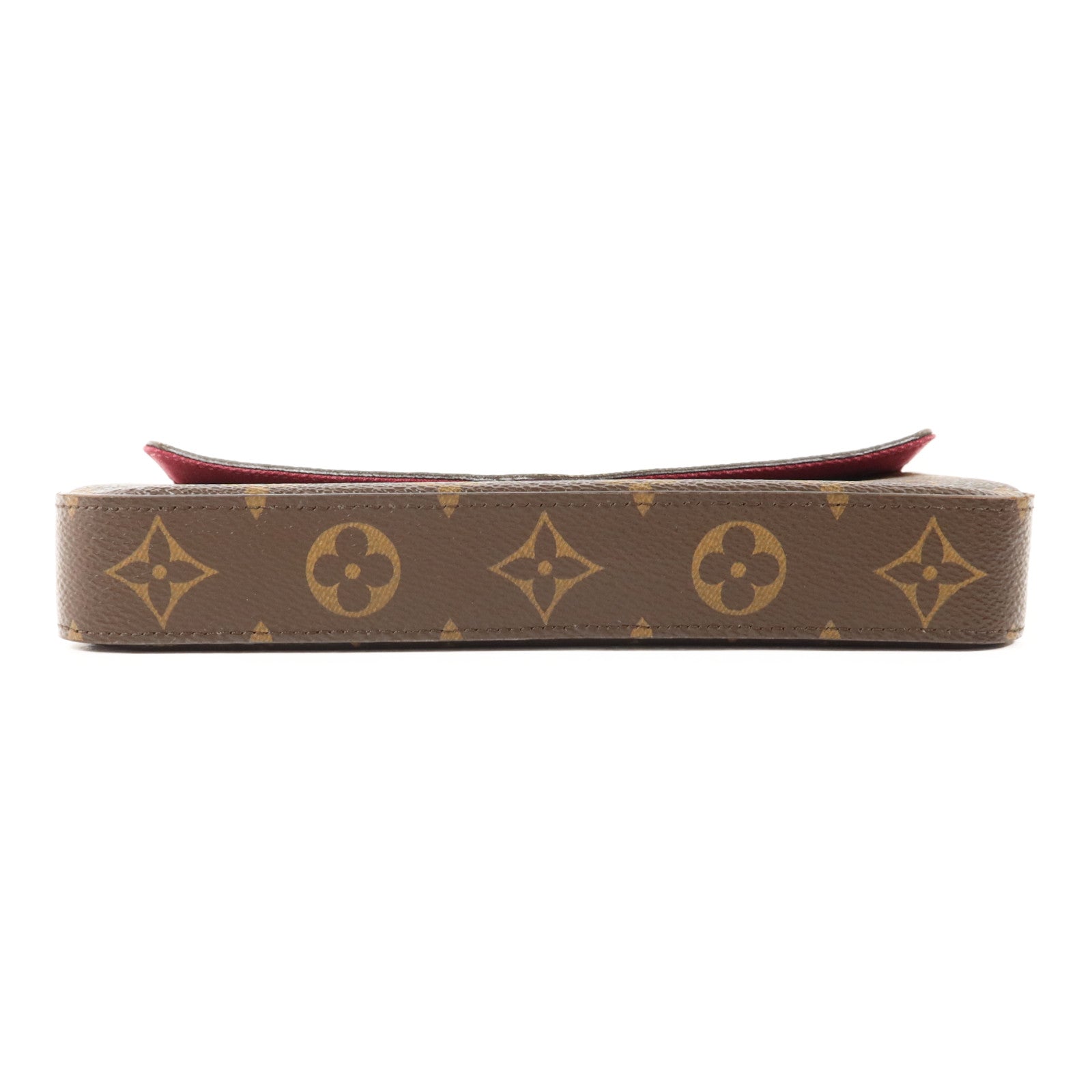 LOUIS VUITTON Monogram Pochette Felicie金扣鏈帶肩背袋