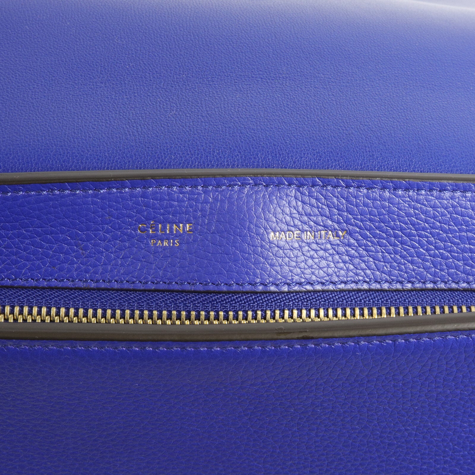 CELINE 牛皮皮革/麂皮皮革Trapeze Medium手挽肩背兩用袋