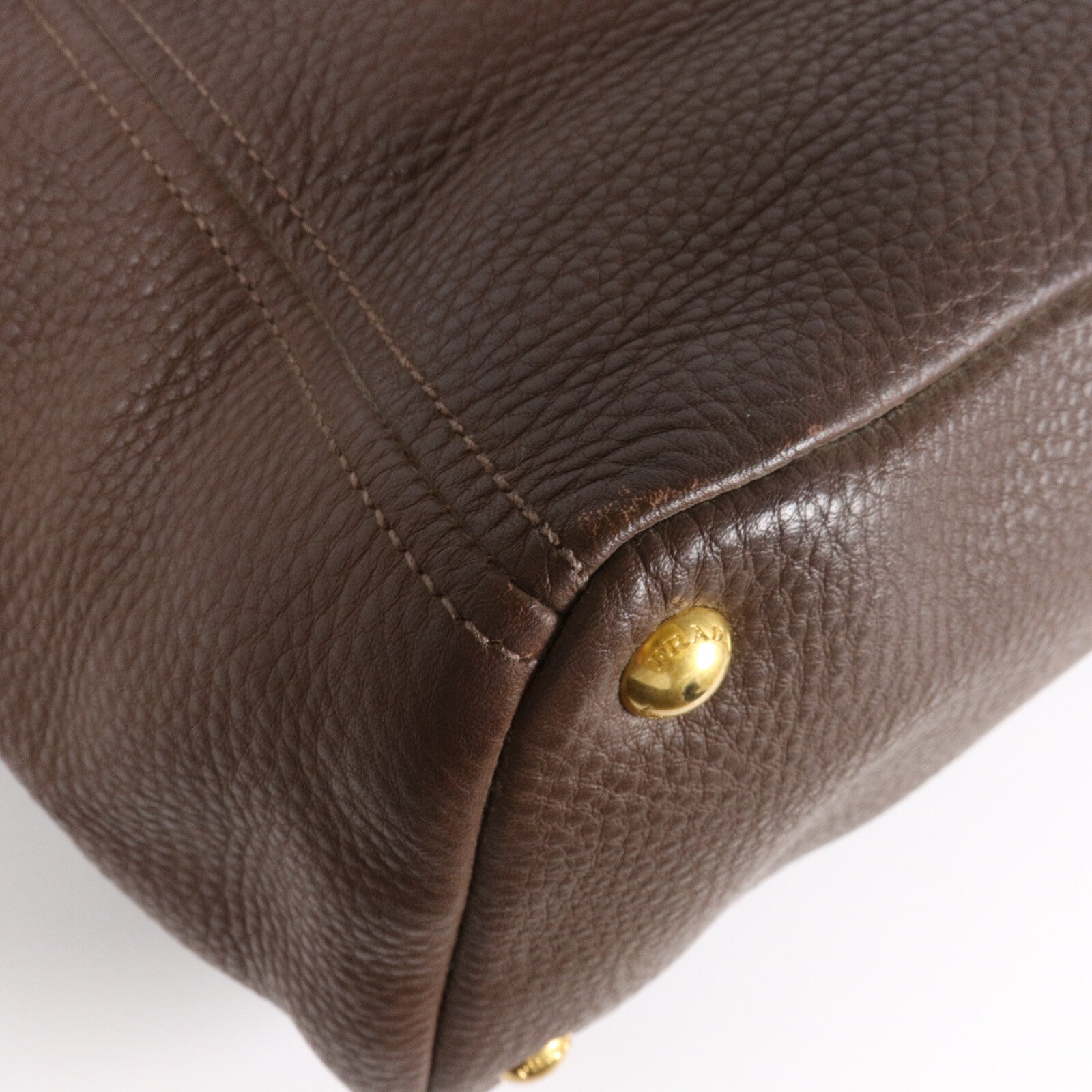 PRADA 牛皮皮革Shoulder Tote肩背袋/手挽袋