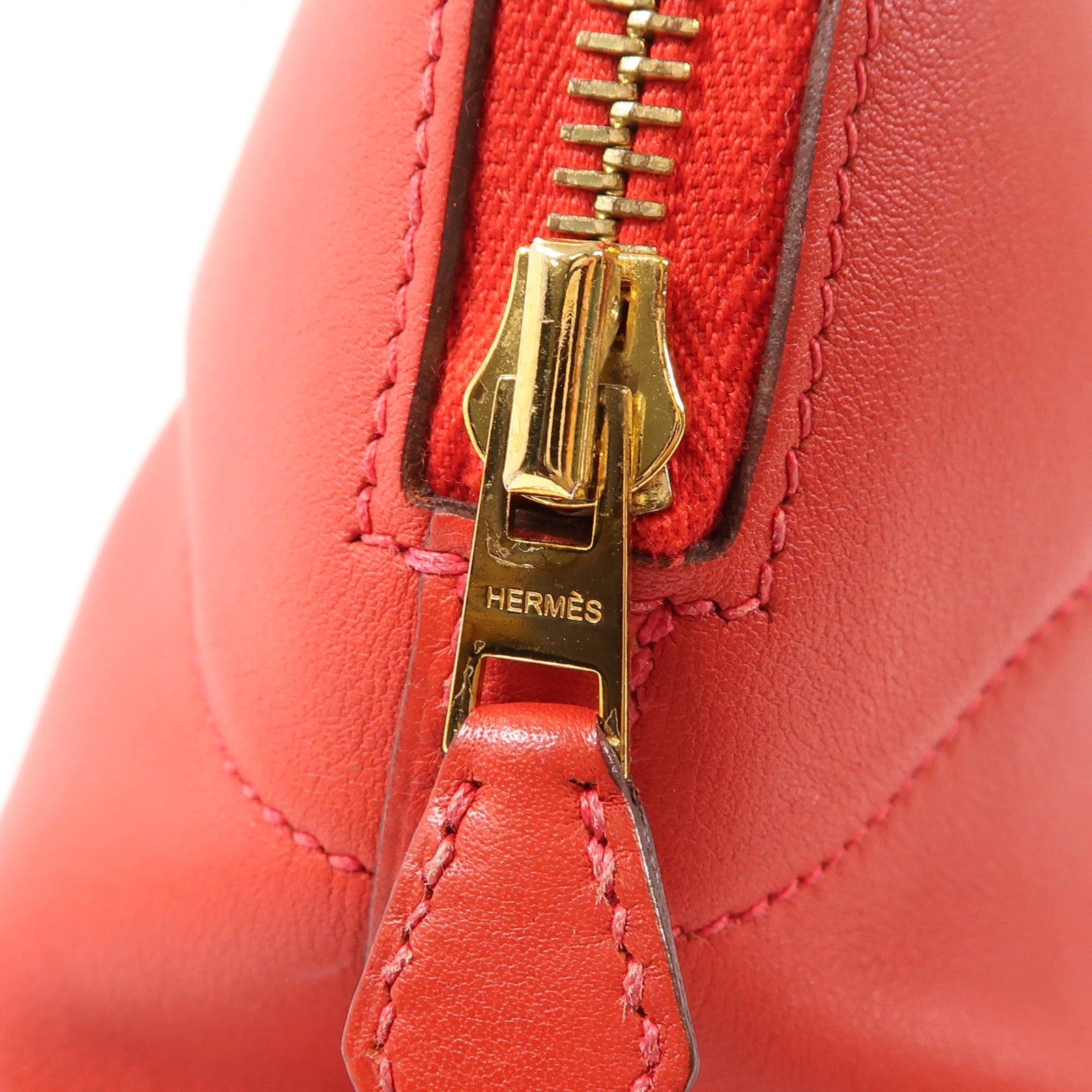 HERMES Swift皮革Bolide 27金扣手挽肩背兩用袋