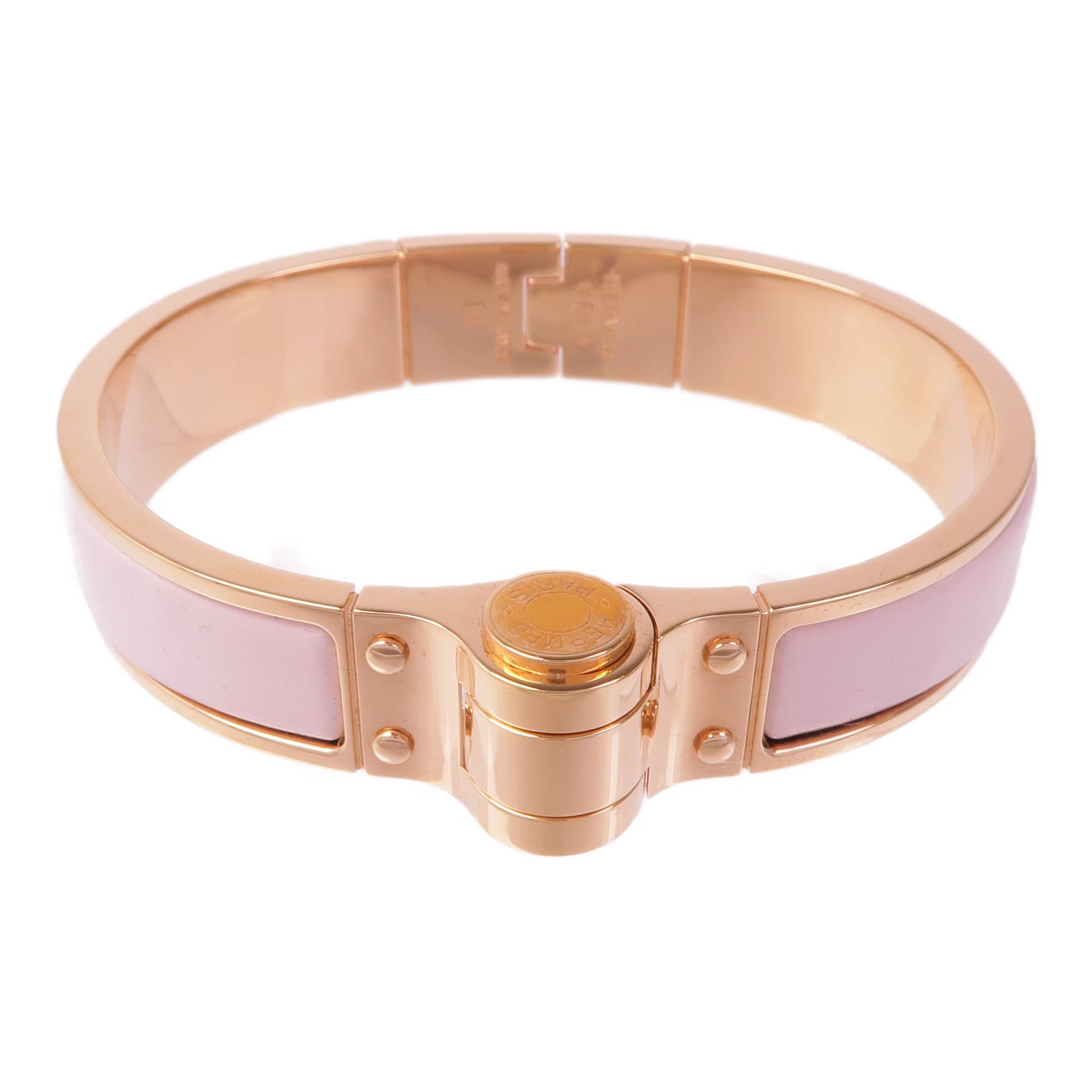 HERMES 金屬/琺瑯Charniere Bracelet手鐲