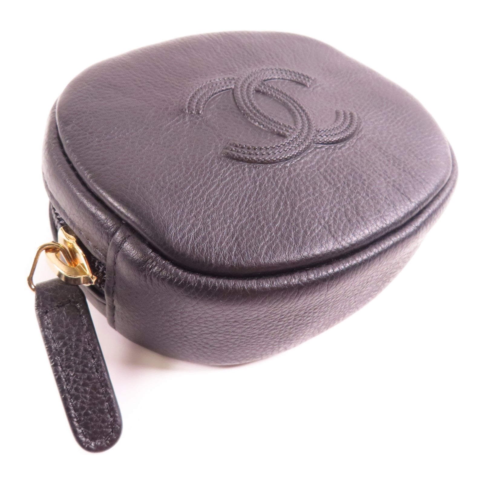 CHANEL 牛皮皮革Coins case零錢包