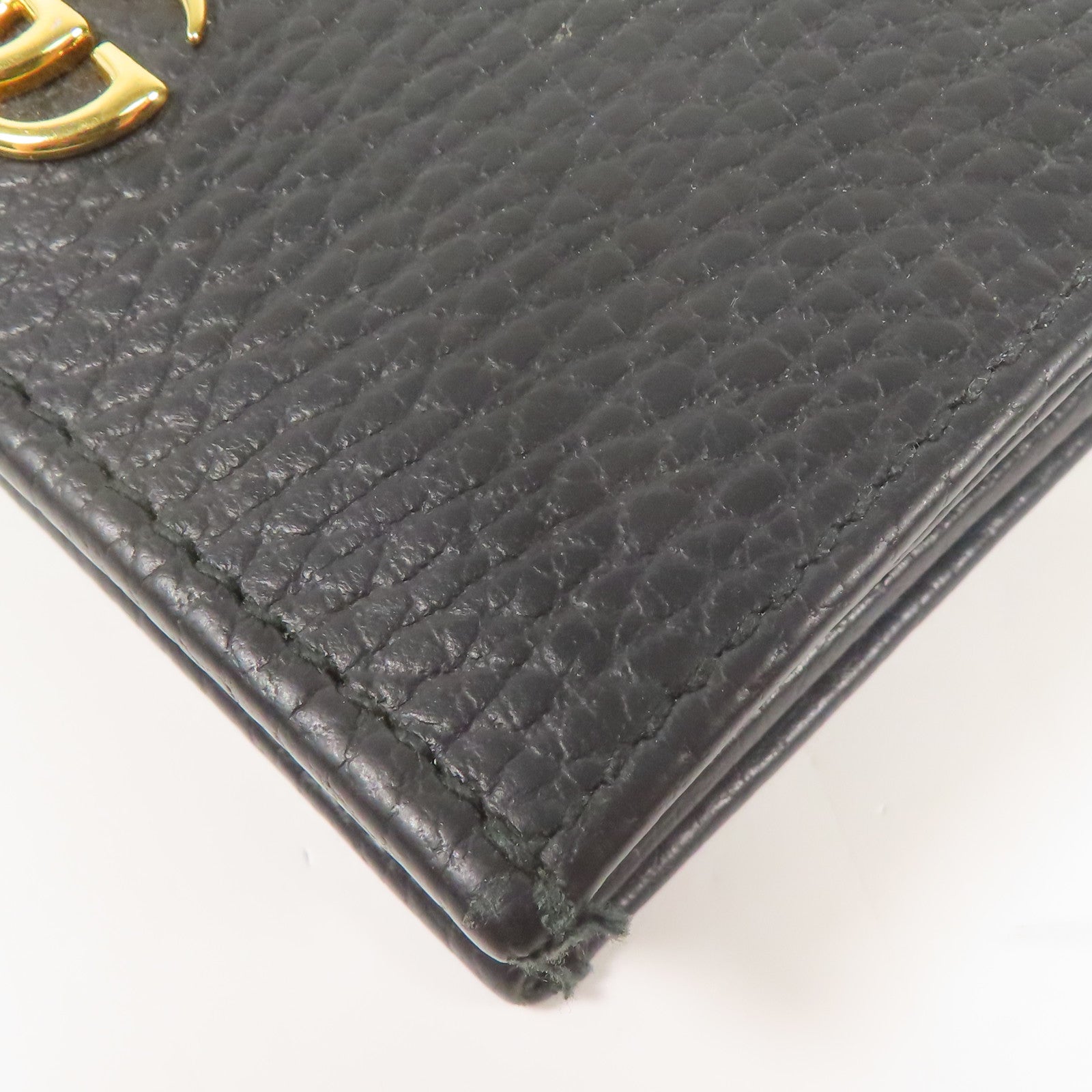 GUCCI 牛皮皮革Wallet金扣錢包