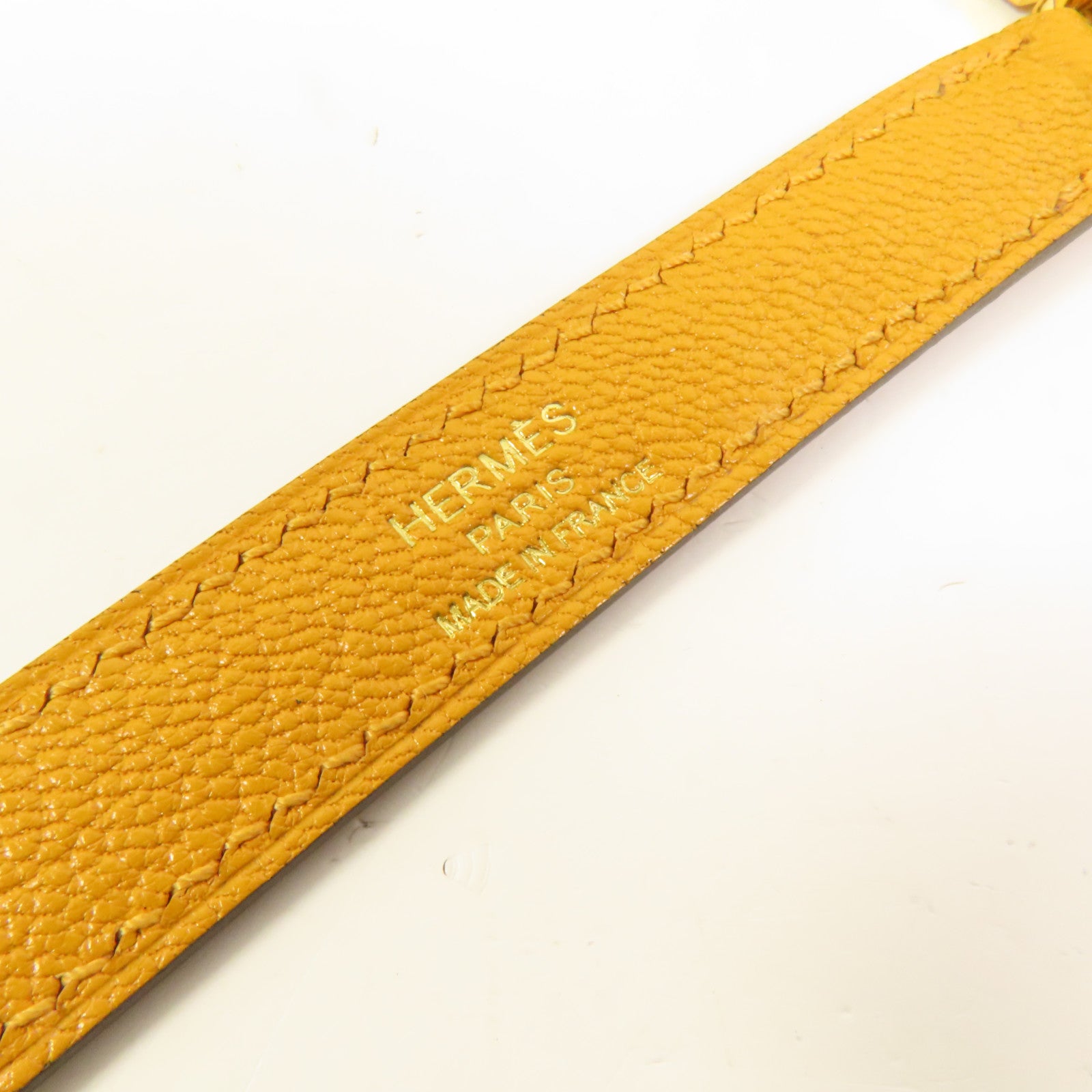 HERMES 【激減優惠】Chevre皮革Kelly 28金扣手挽肩背兩用袋Deep Blue/Jaune Ambre