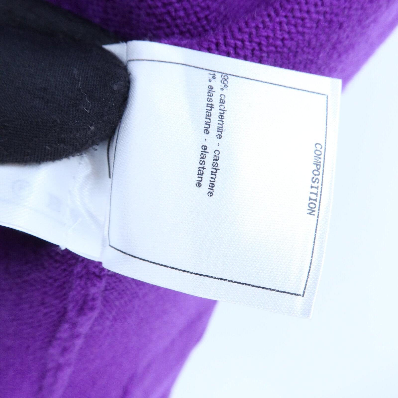 CHANEL Cashmere/Elastane Metiers D'art Look 7針織