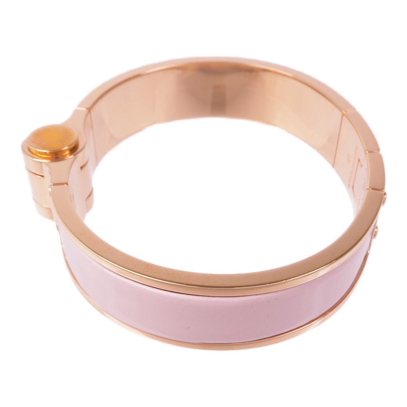 HERMES 金屬/琺瑯Charniere Bracelet手鐲